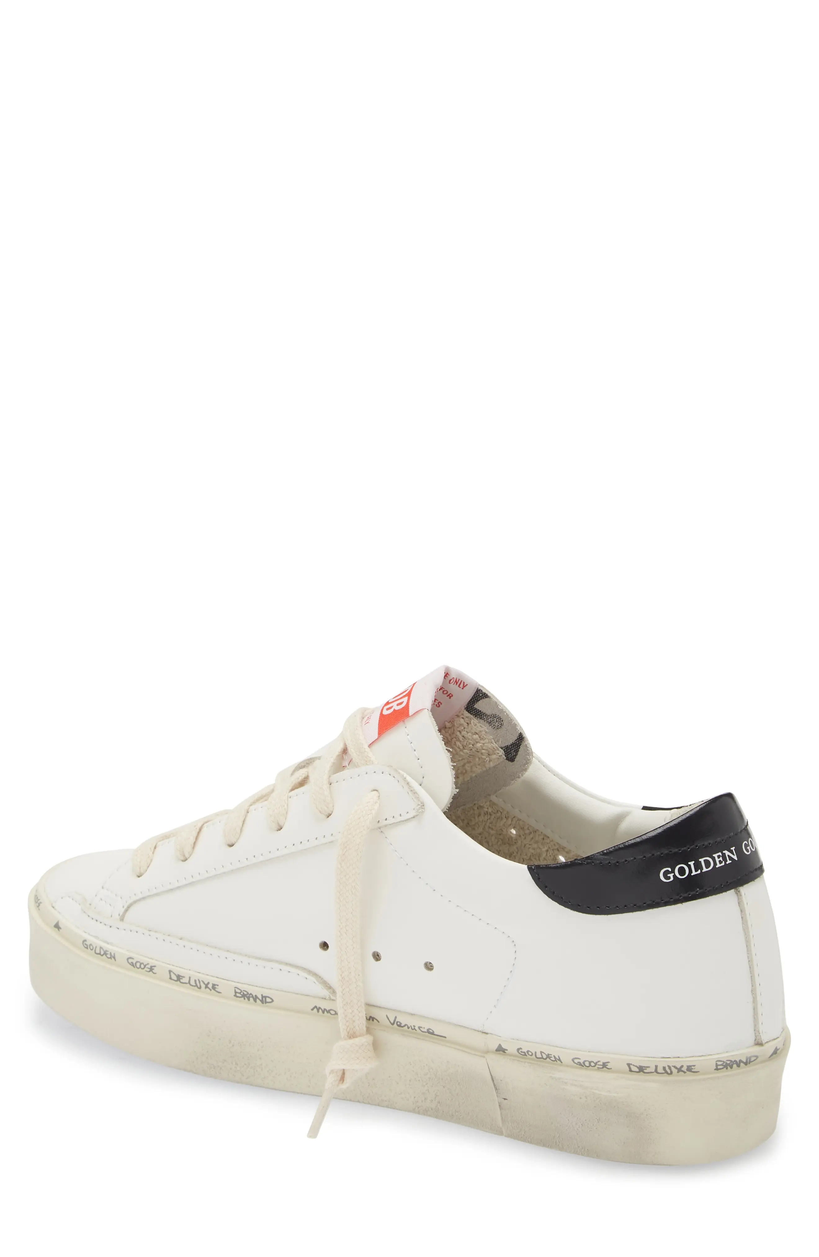 Hi Star Platform Sneaker in White/Leopard - 2