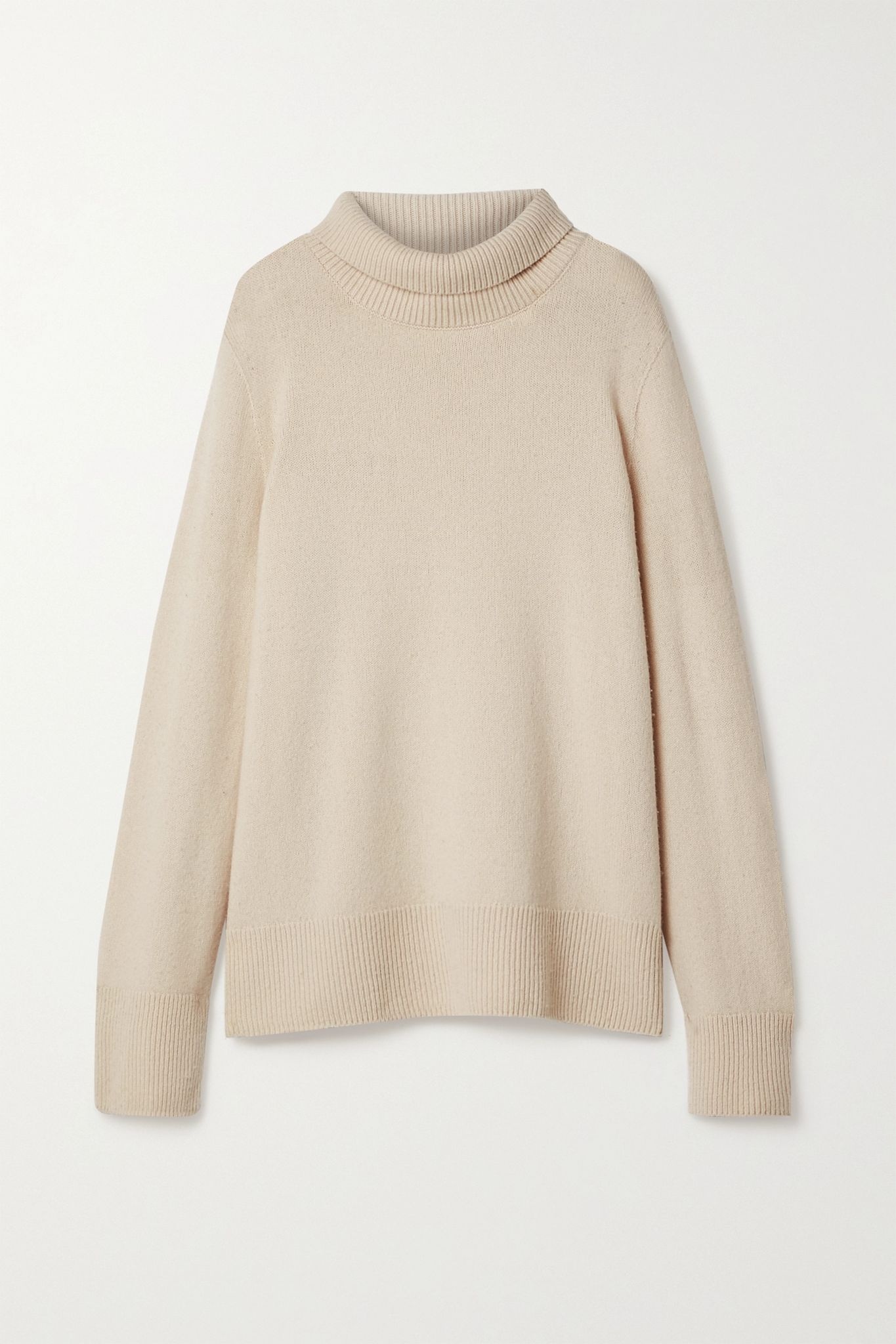 Milina wool and cashmere-blend turtleneck sweater - 1