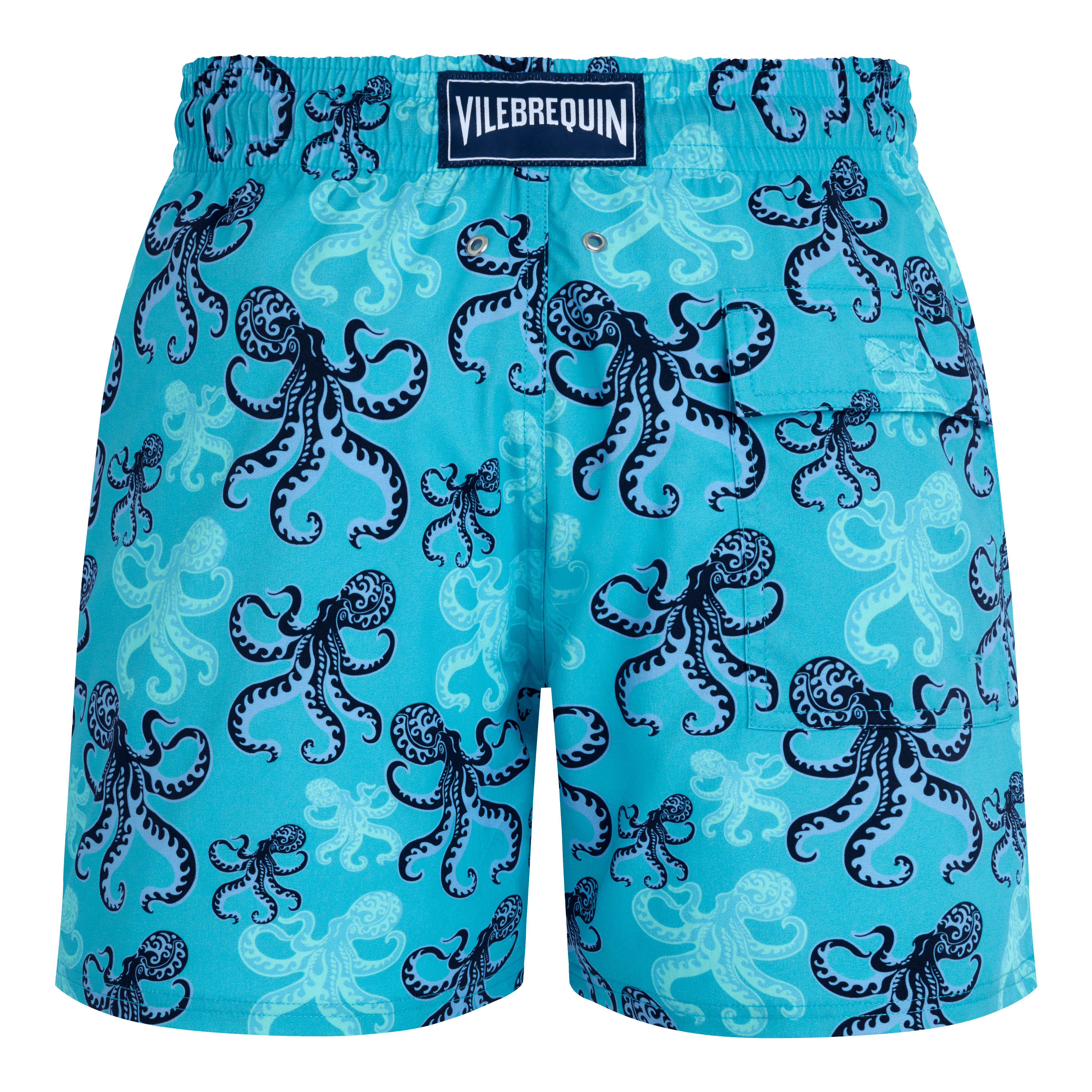 Men Stretch Short Swim Trunks Poulpes - 2