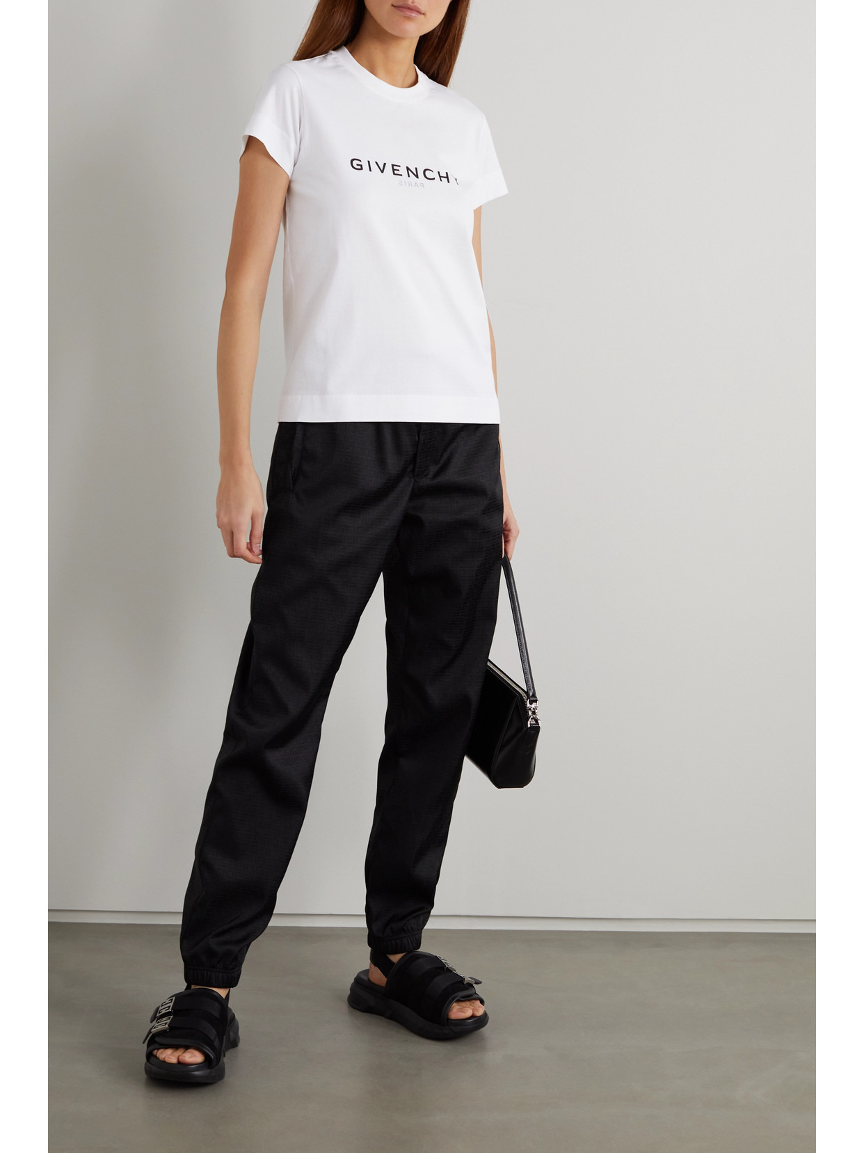 Printed Cotton-jersey T-shirt - 2