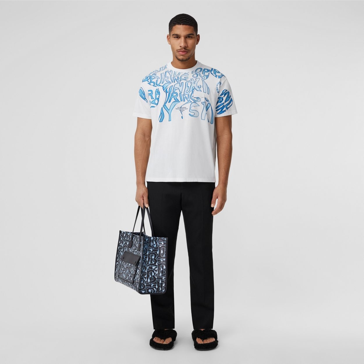 Montage Print Cotton Oversized T-shirt – Exclusive Capsule Collection - 2