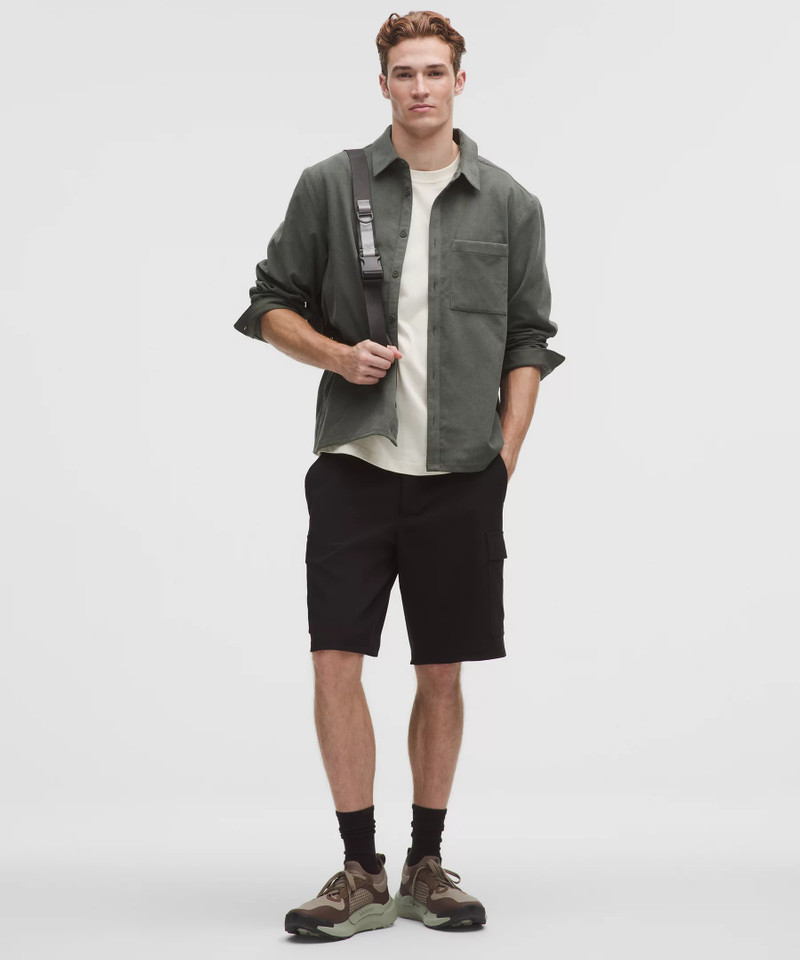 lululemon Corduroy Relaxed-Fit Long-Sleeve Button-Up Shirt outlook