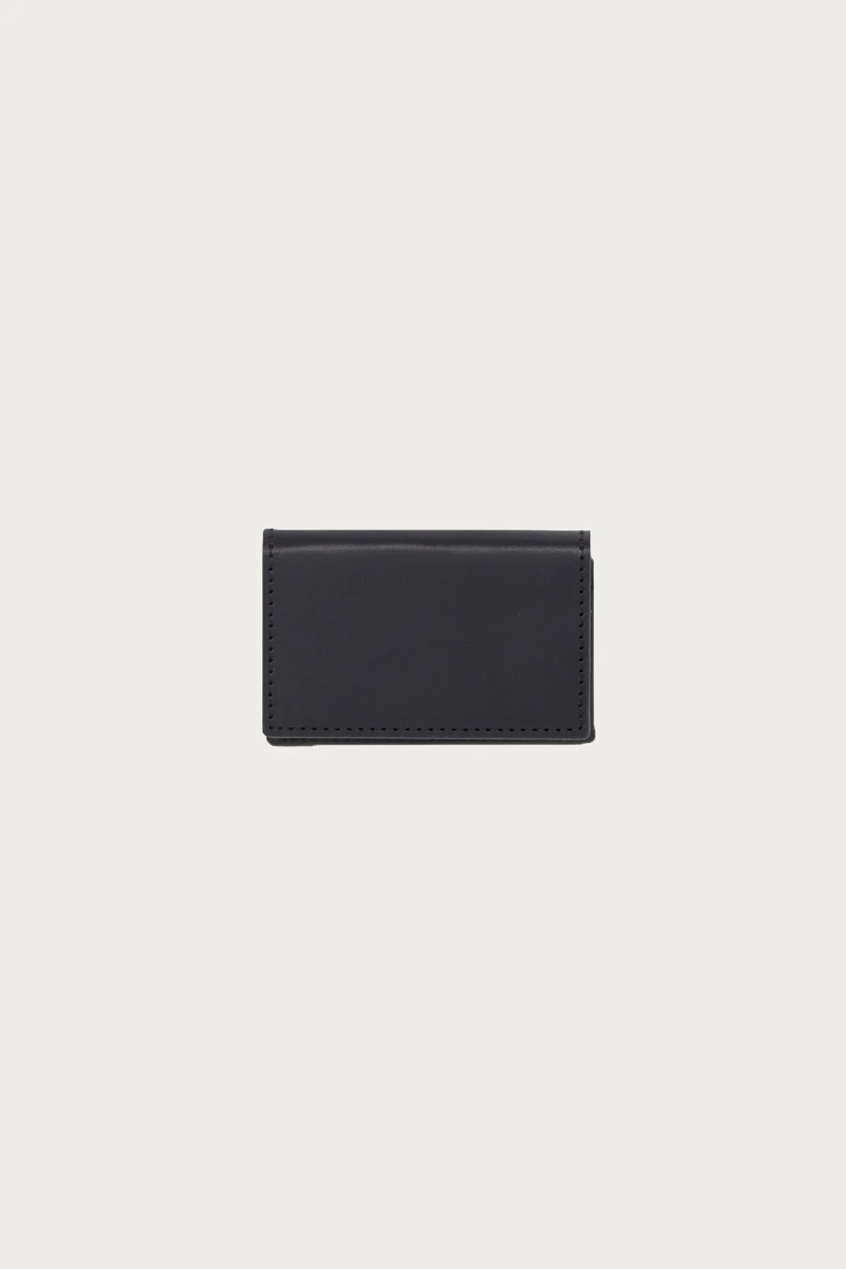 FOLDED CARD CASE - BLACK - 1