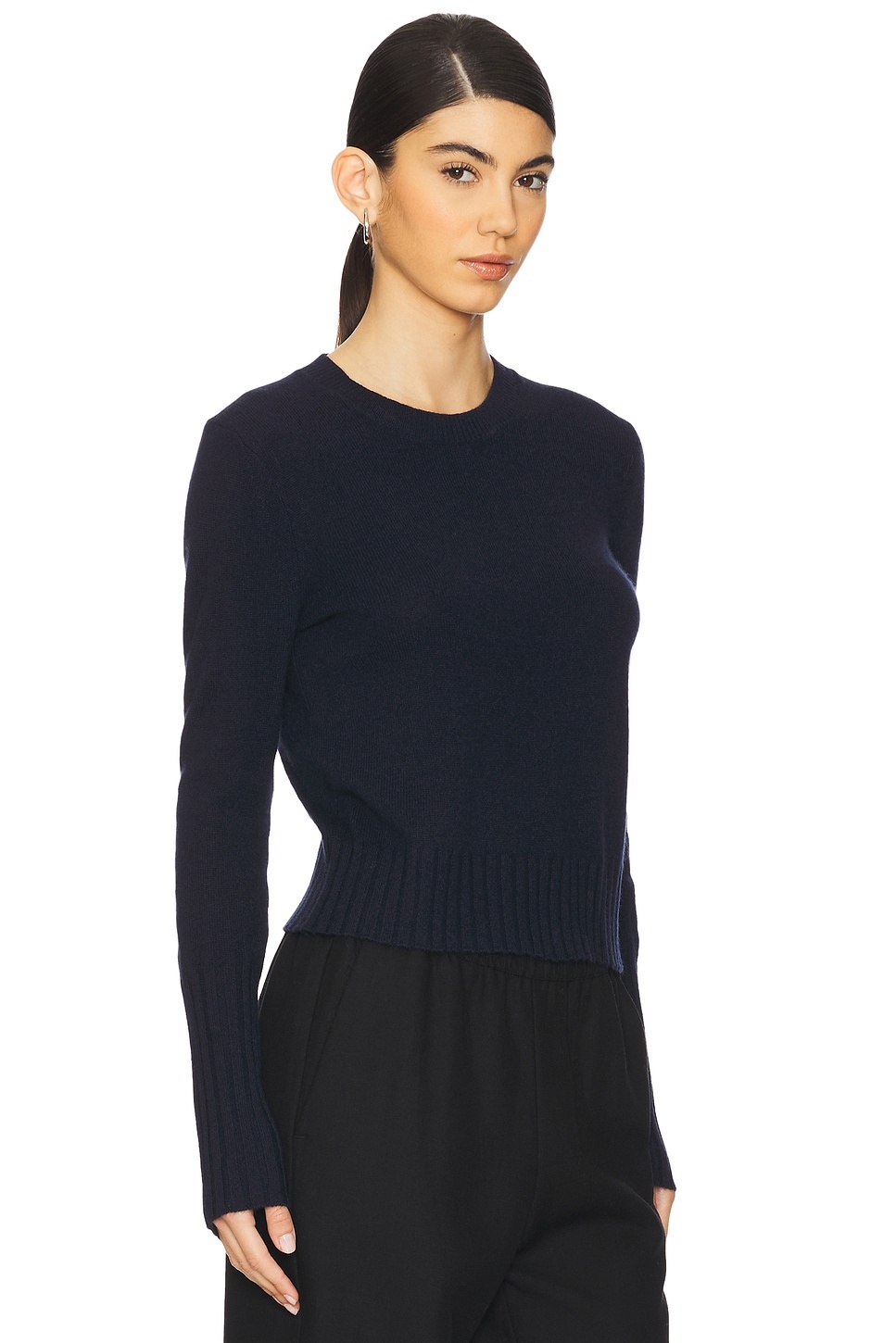 Shrunken Crew Sweater - 2