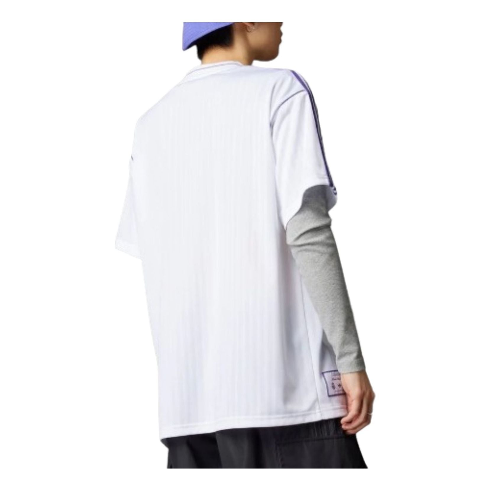 adidas Real Madrid Terrace Icons Jersey 'White Purple' JF2581 - 3