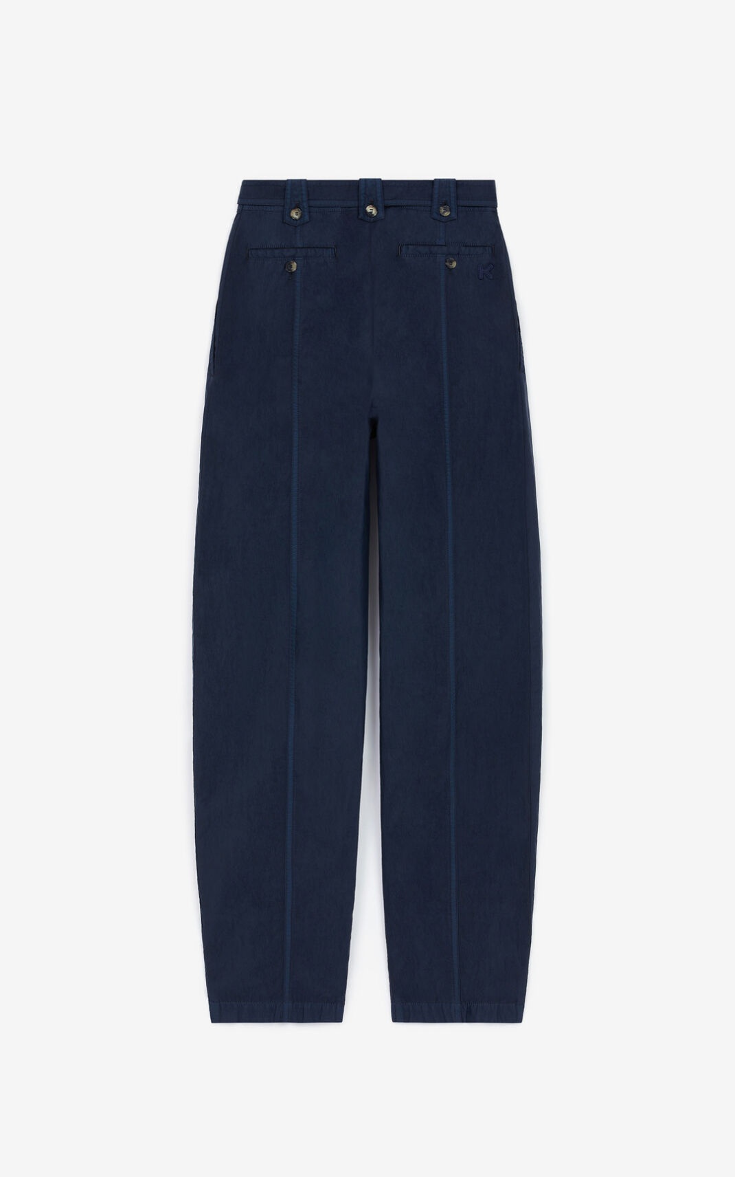 Tapered trousers with belt - 5