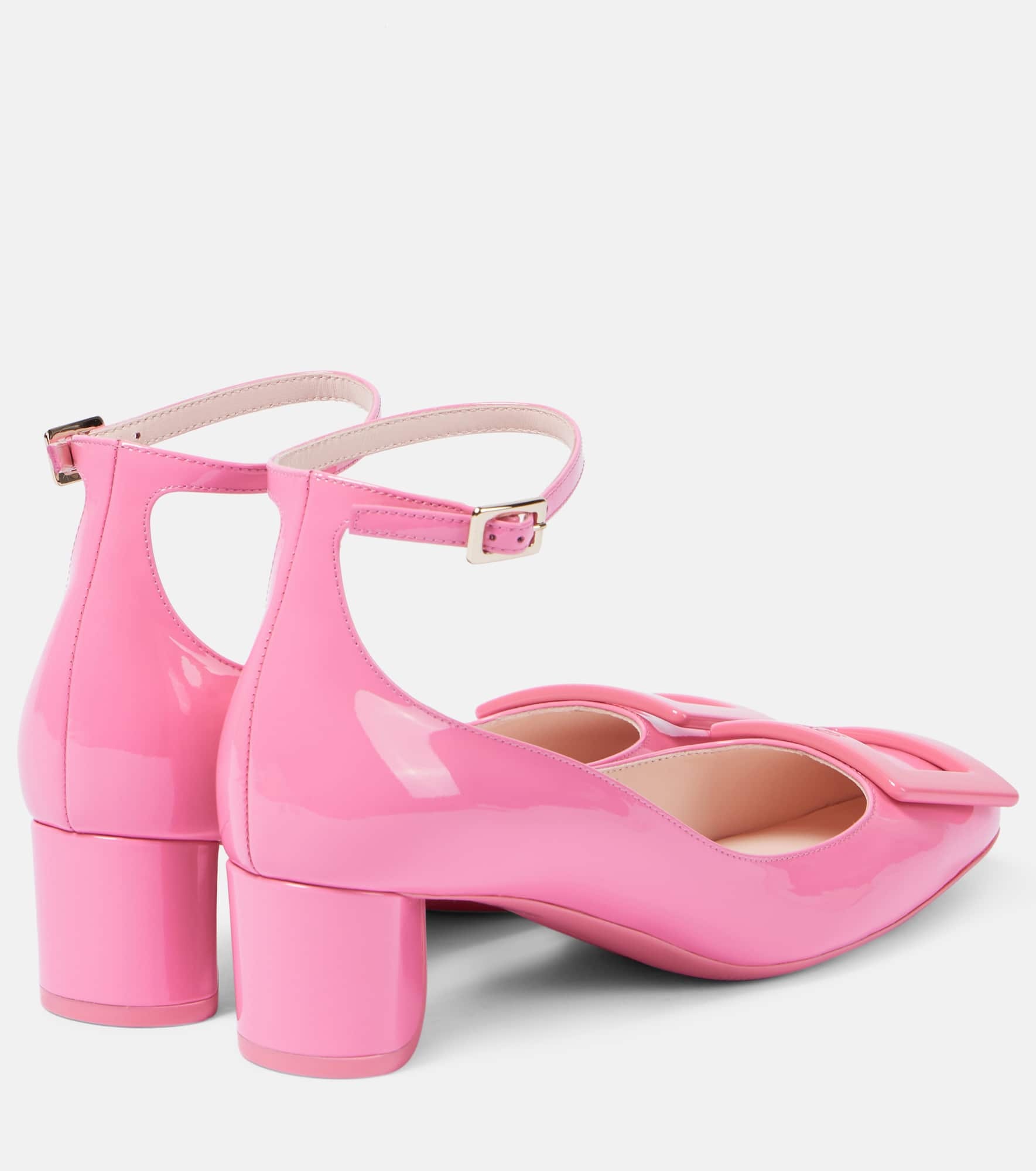 45 leather pumps - 2