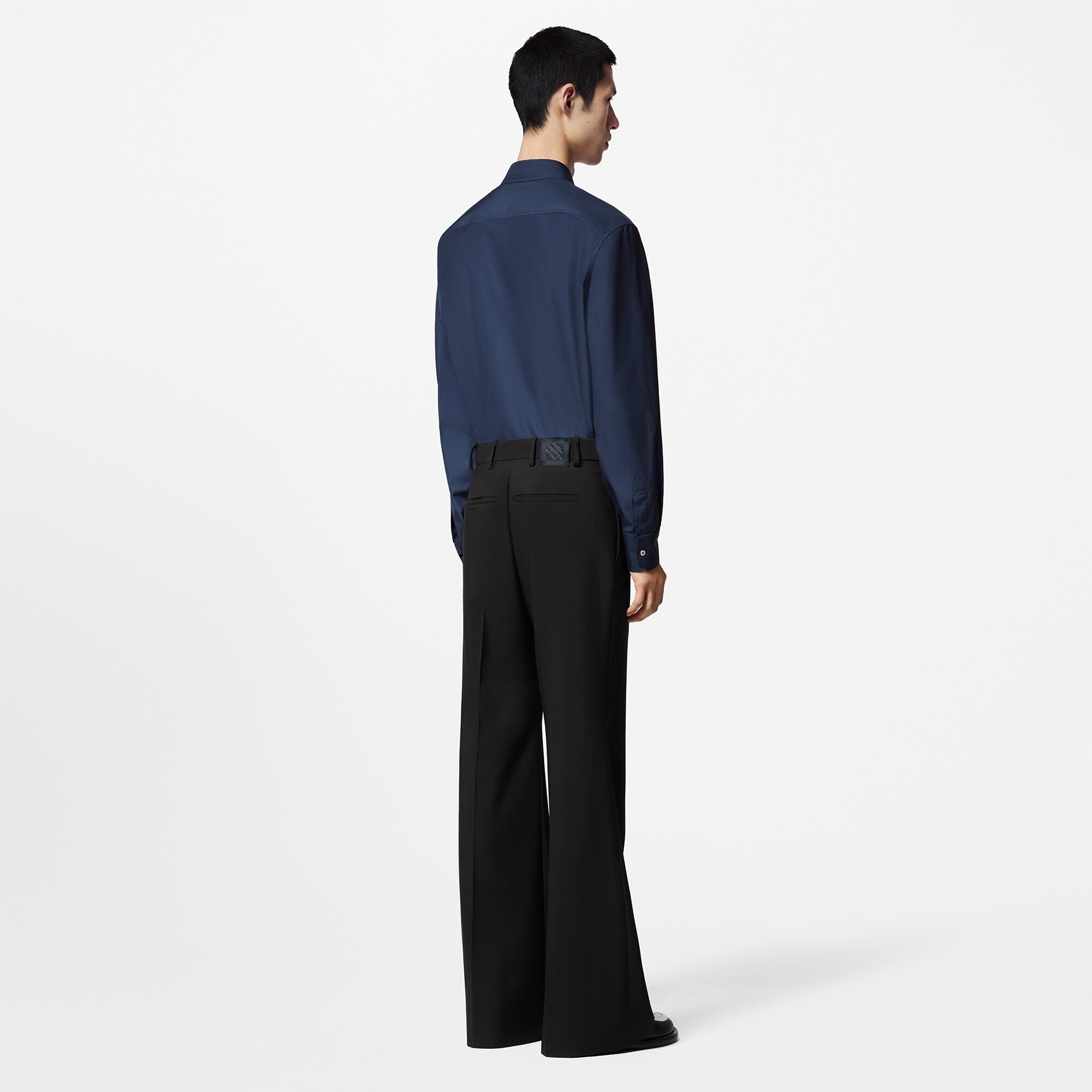 Embroidered Long-Sleeved Cotton Shirt - 3