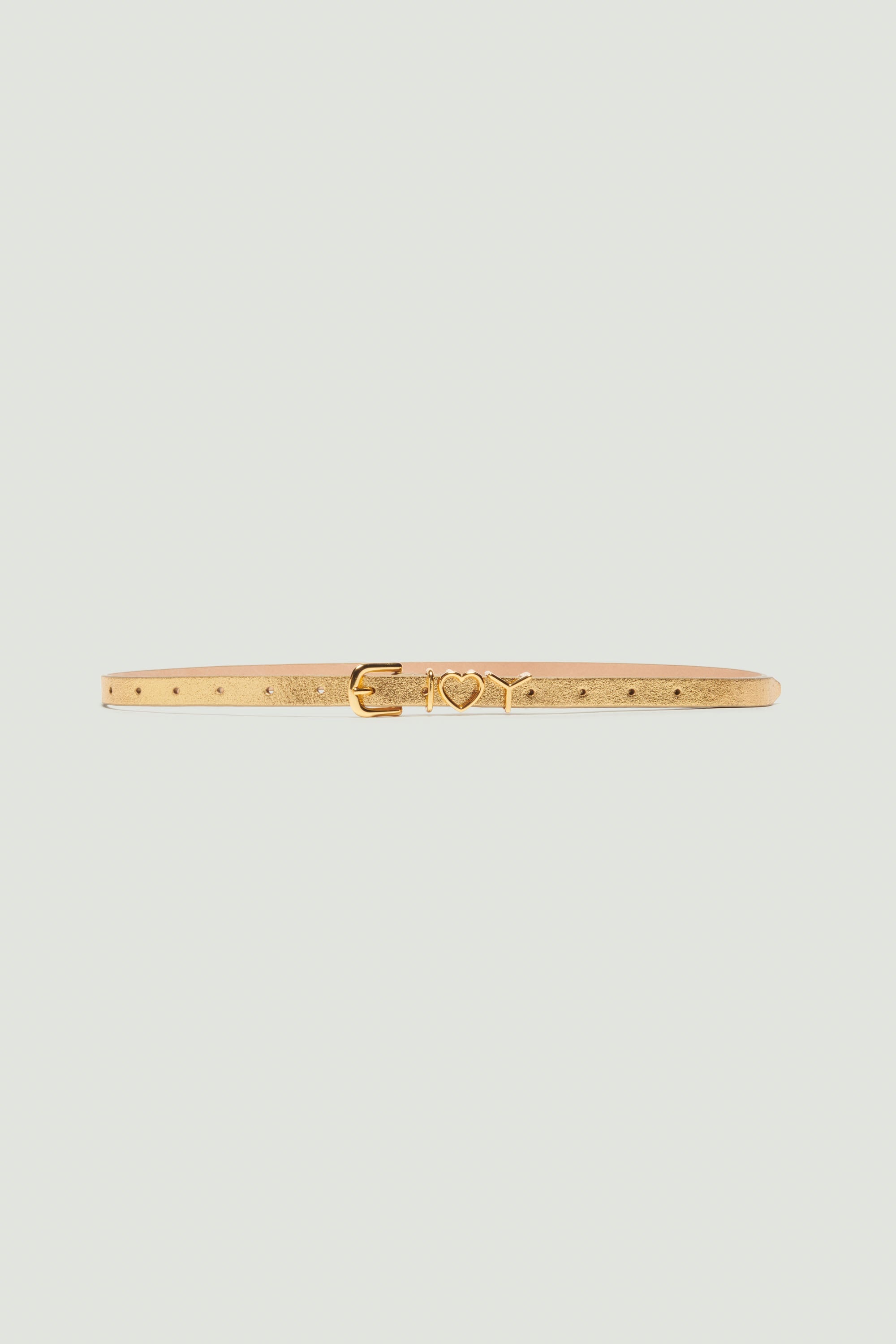 Y/Project Skinny Y Heart Belt | REVERSIBLE