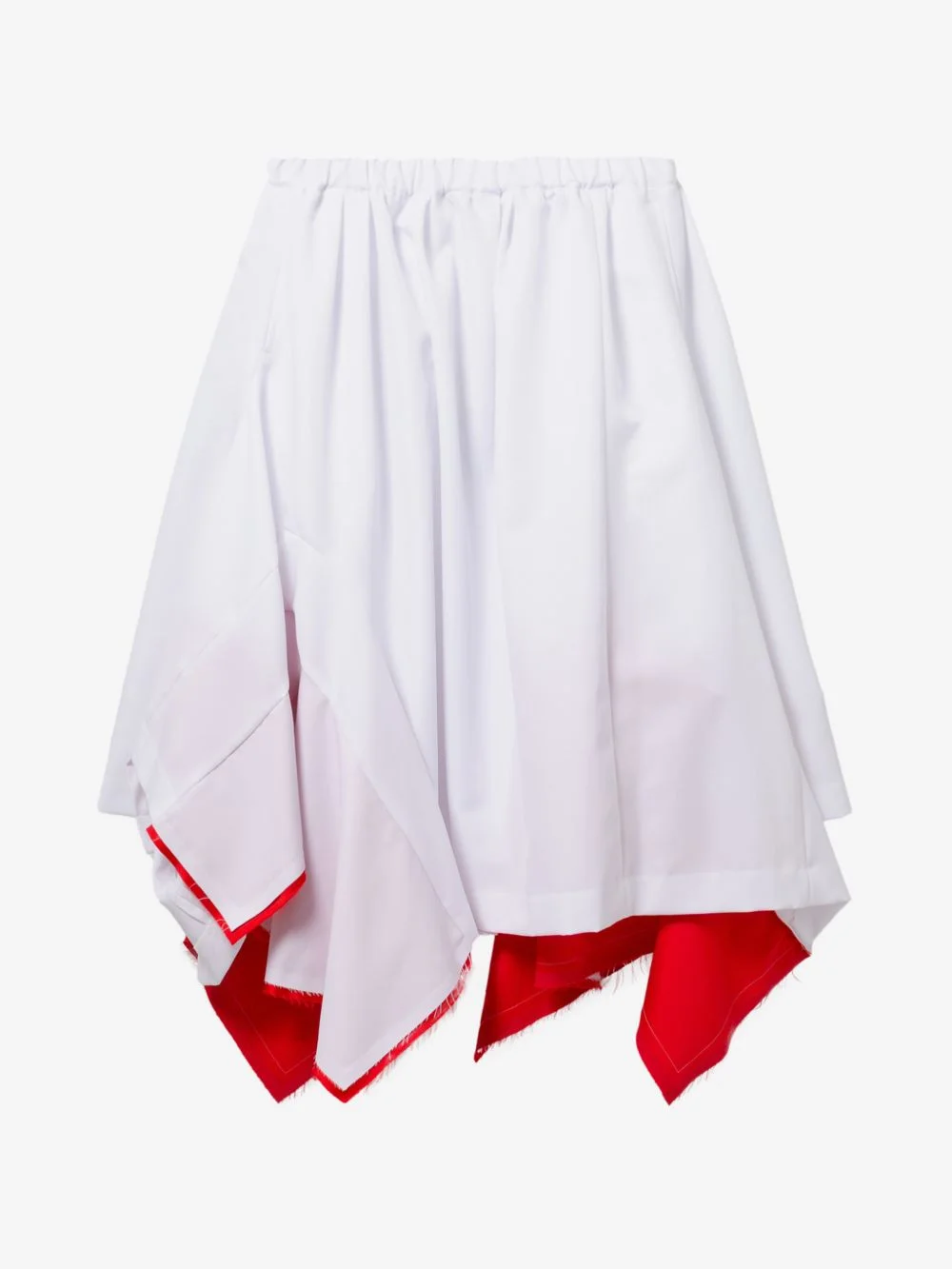 asymmetric ruffled skirt - 1