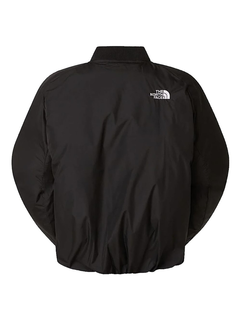 The North Face logo-print bomber jacket outlook