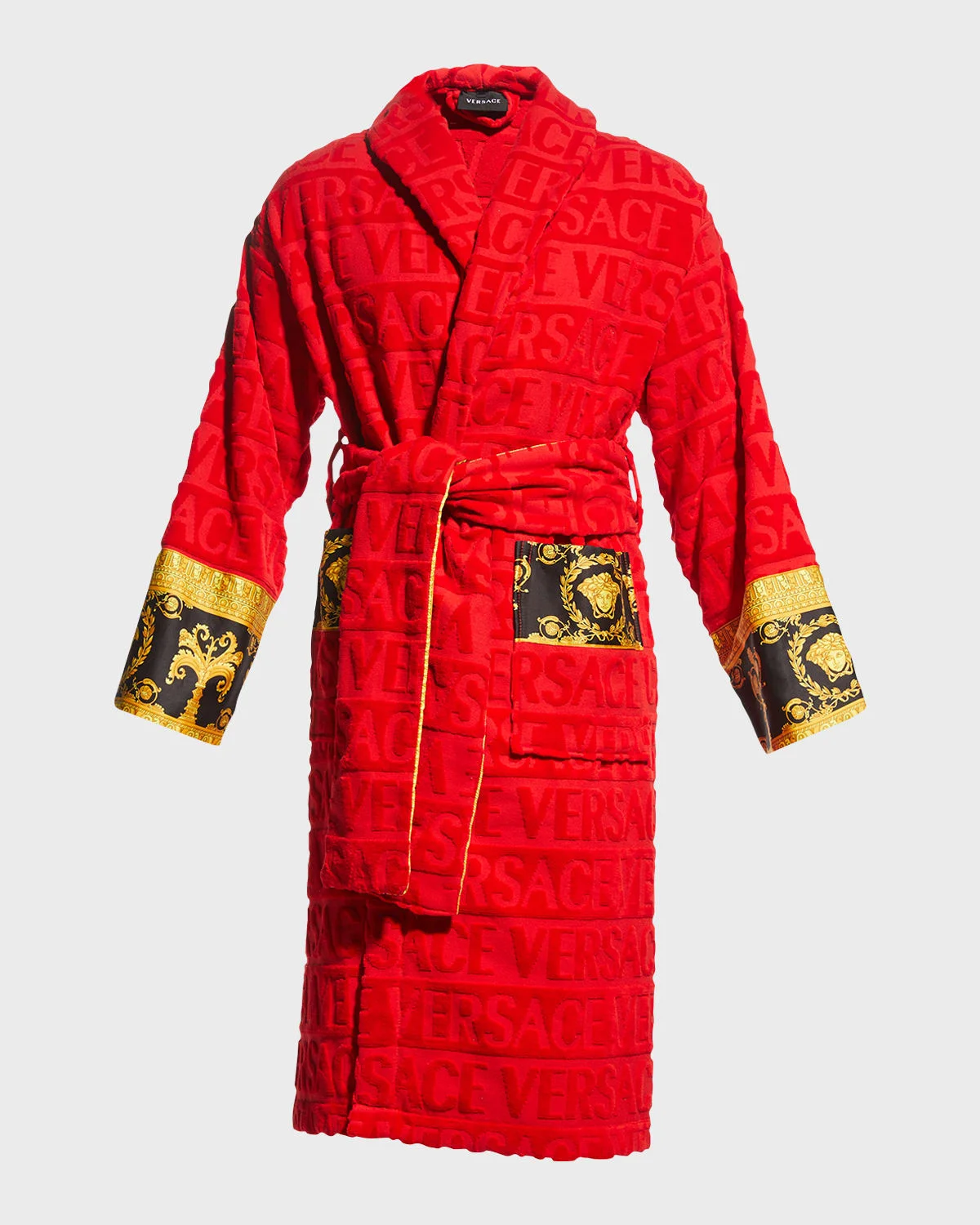 Unisex Barocco Sleeve Robe - 1