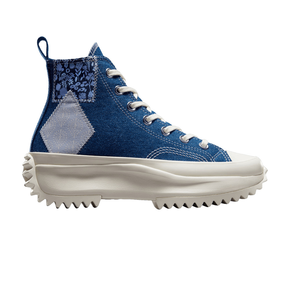 Converse Wmns Run Star Hike Platform High 'Denim Patchwork' goat
