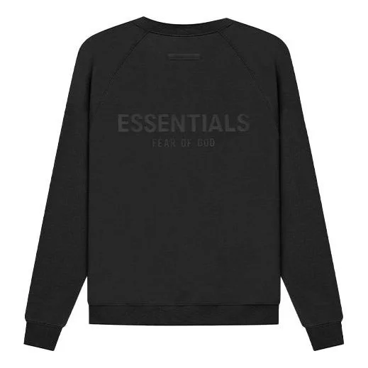 Fear of God Essentials SS21 Pull-Over Crewneck Black FOG-SS21-577 - 1