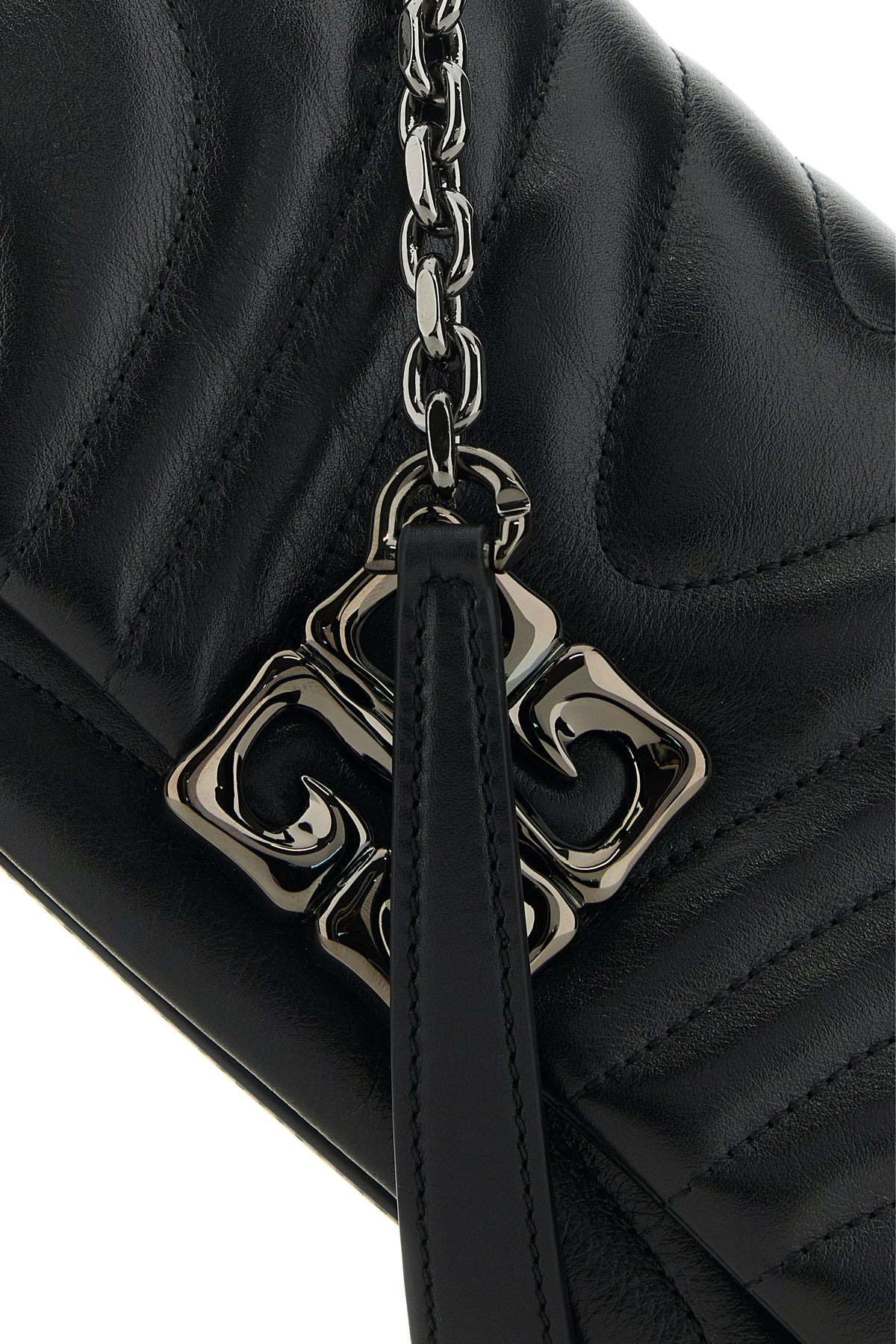 Black leather small 4G Soft shoulder bag - 4