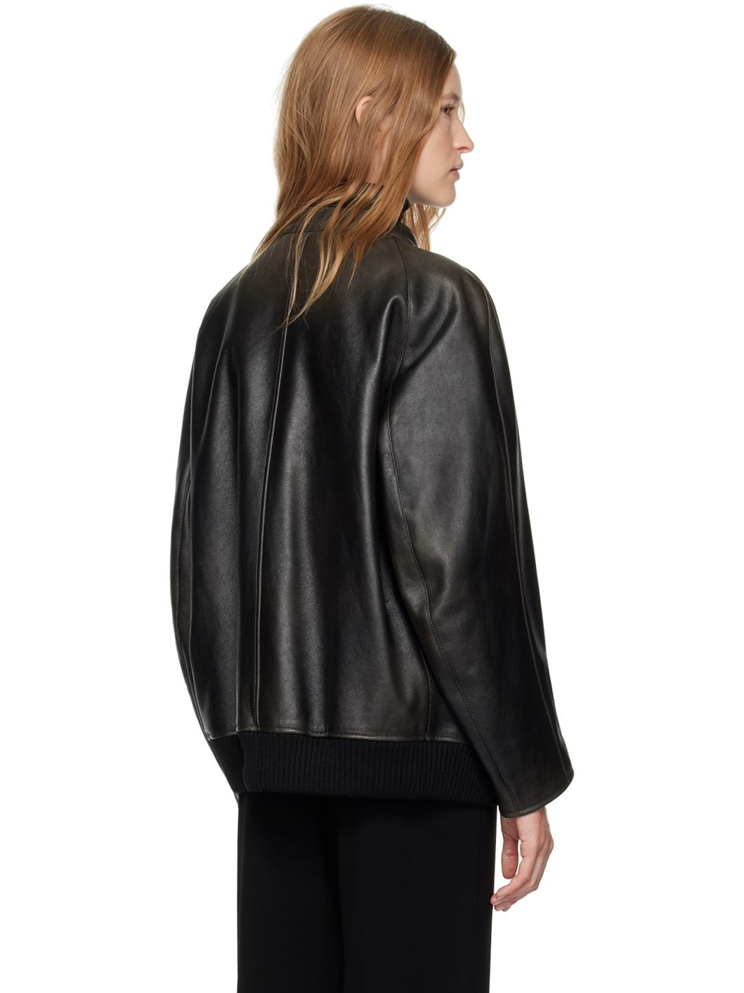 Brown Kengia Leather Jacket - 3