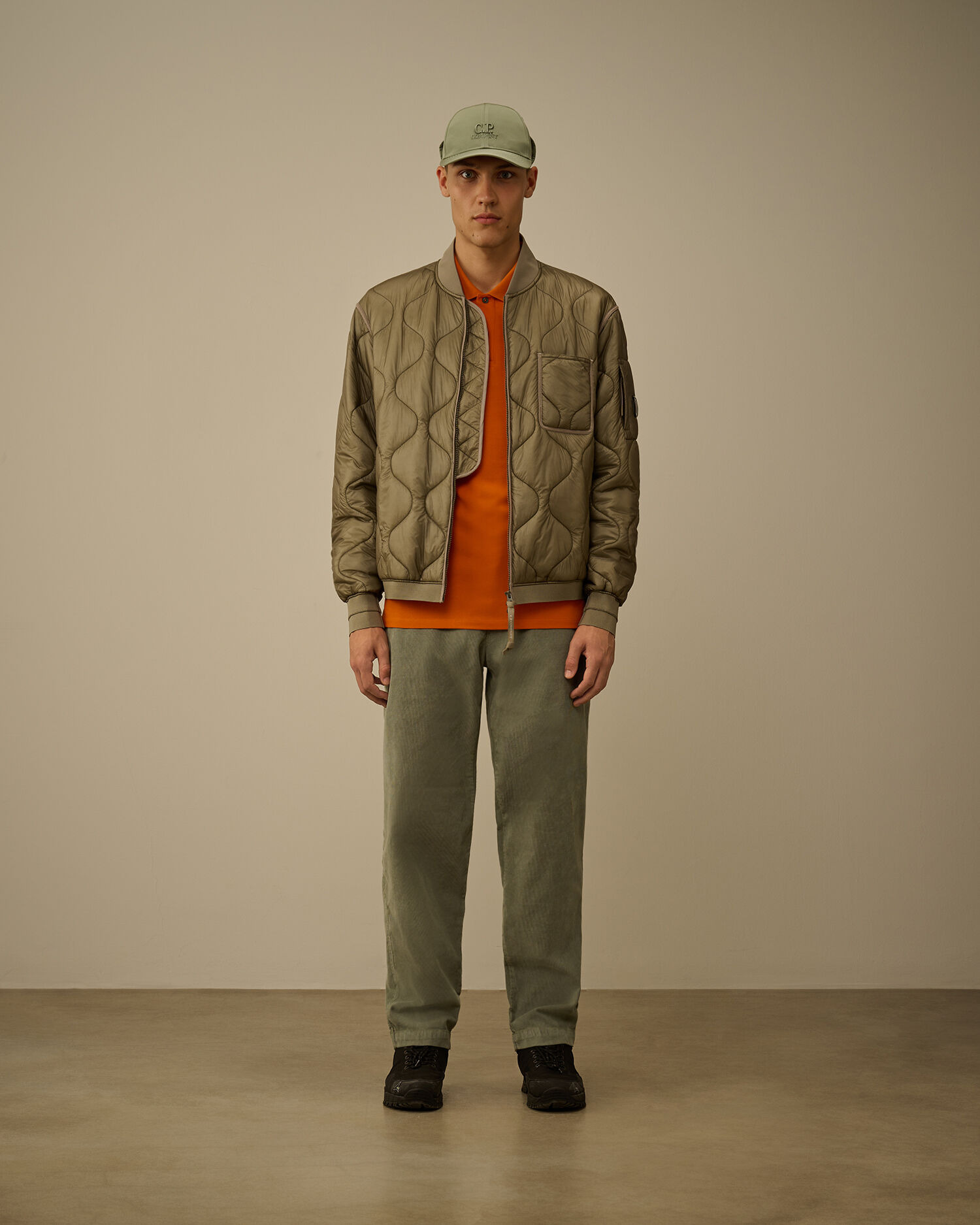 Corduroy Loose Chino Pants - 2