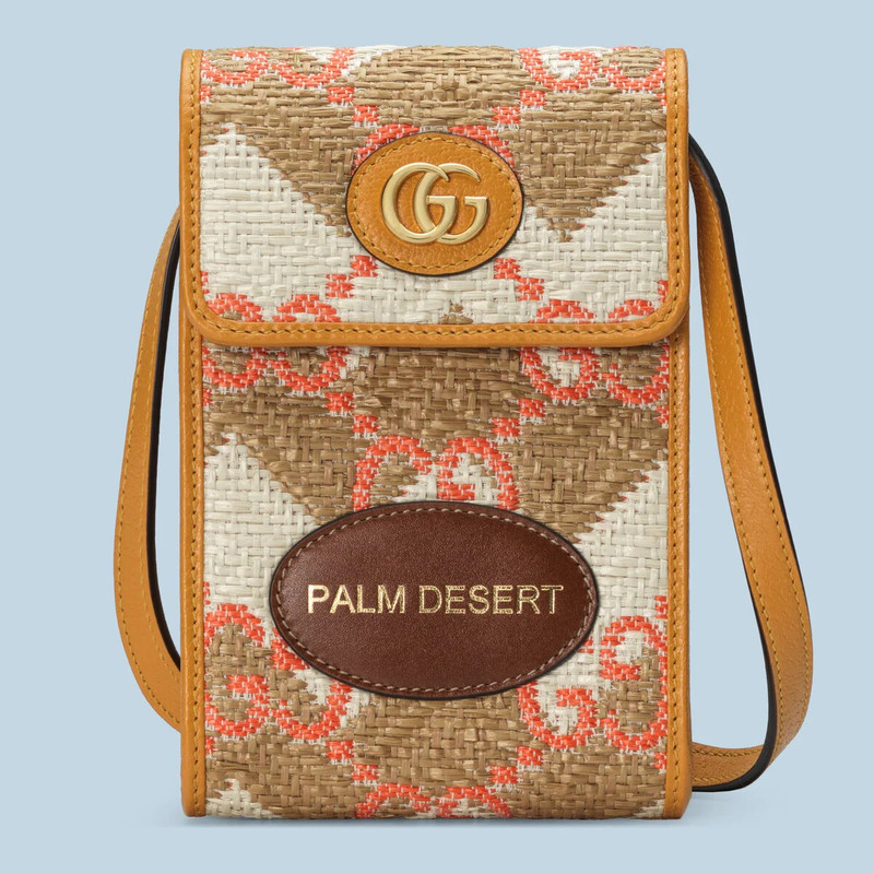 'Palm Desert' GG top handle mini bag 1