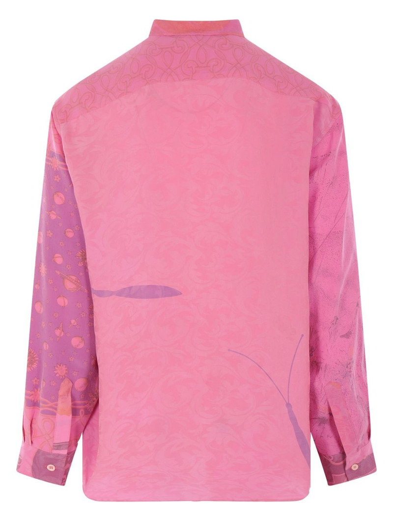 MAGLIANO mix-print cotton shirt outlook