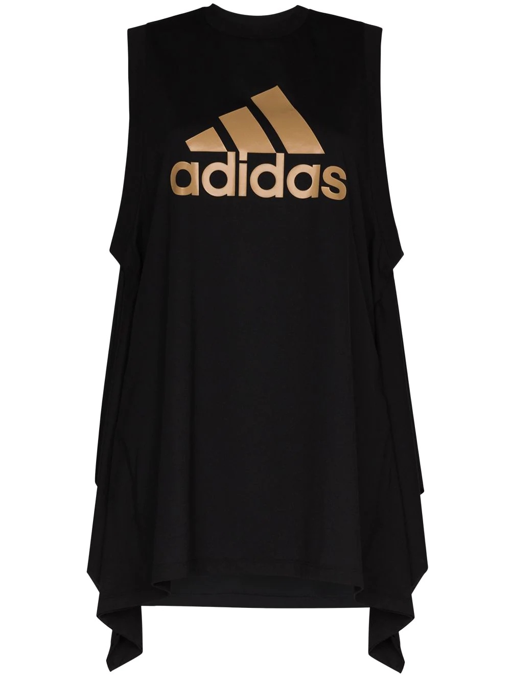 x HYKE logo tank top - 1