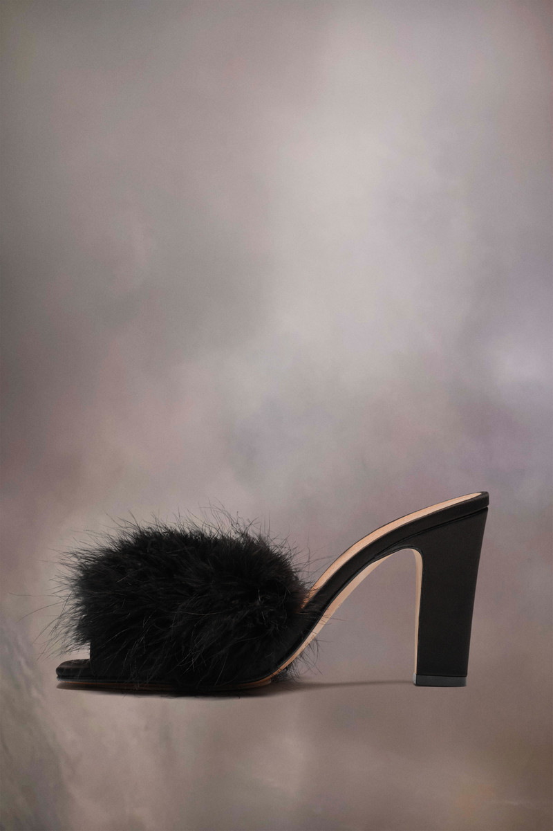 Maison Margiela Feather mule outlook