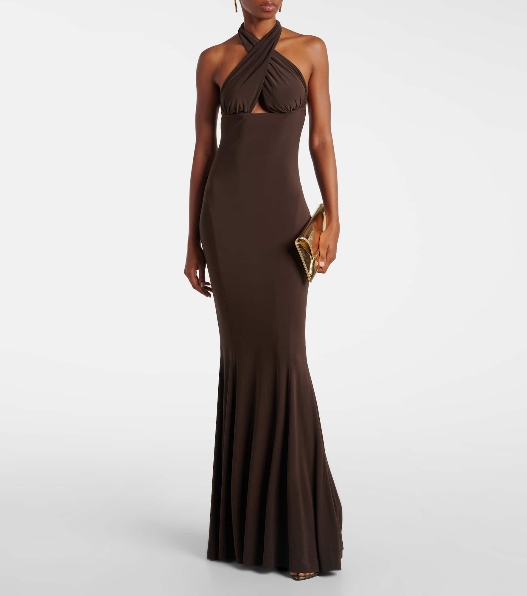 Halterneck gown - 2