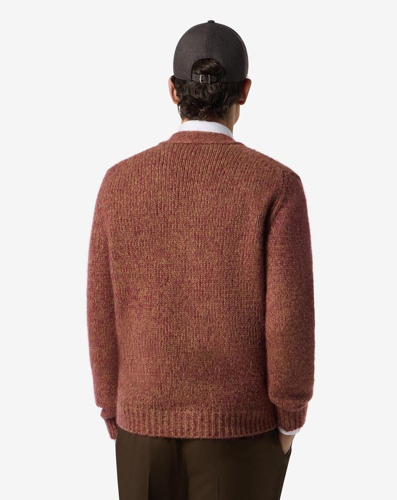 Magento 광고 camel superfine merino 모직 카디건 3