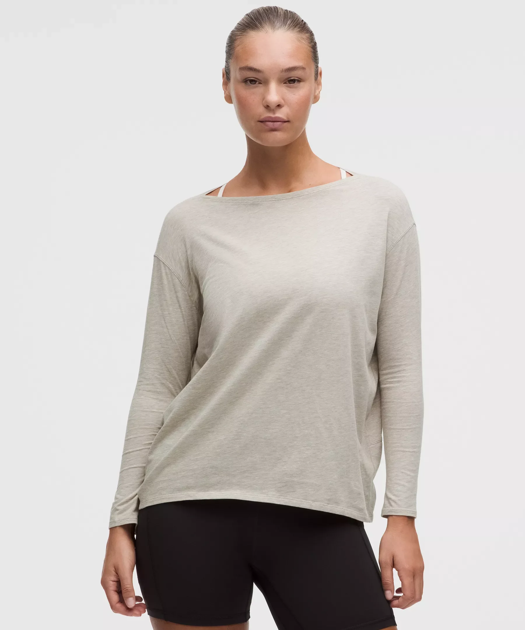 Back In Action Organic Cotton-Blend Long-Sleeve Shirt - 1
