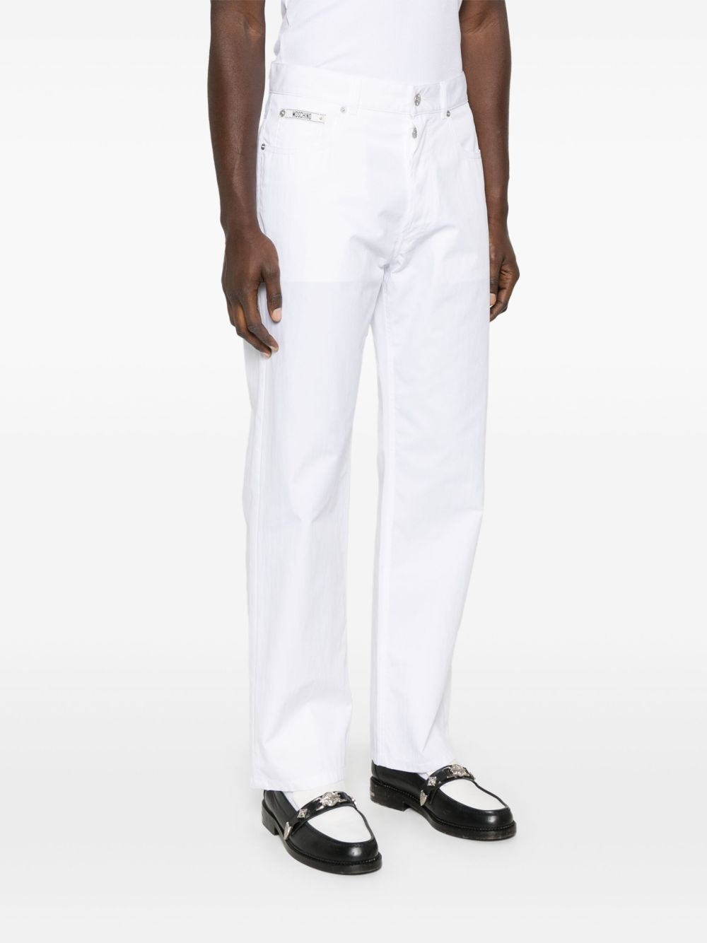 straight-leg trousers - 3