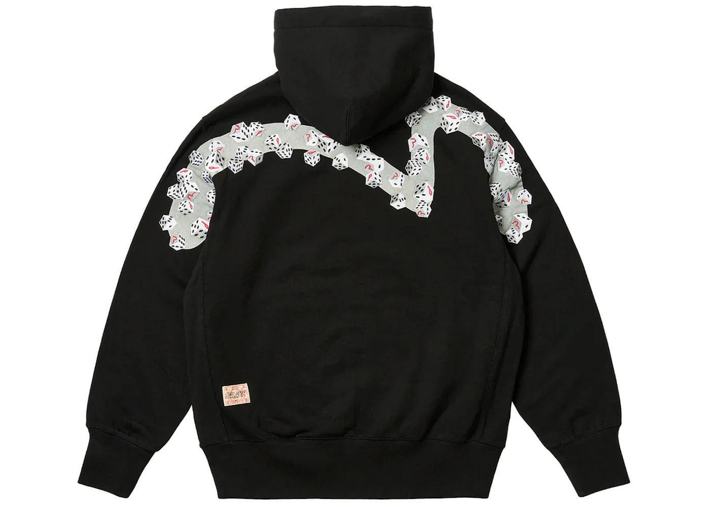 Palace x Evisu Zip Hood Black - 2