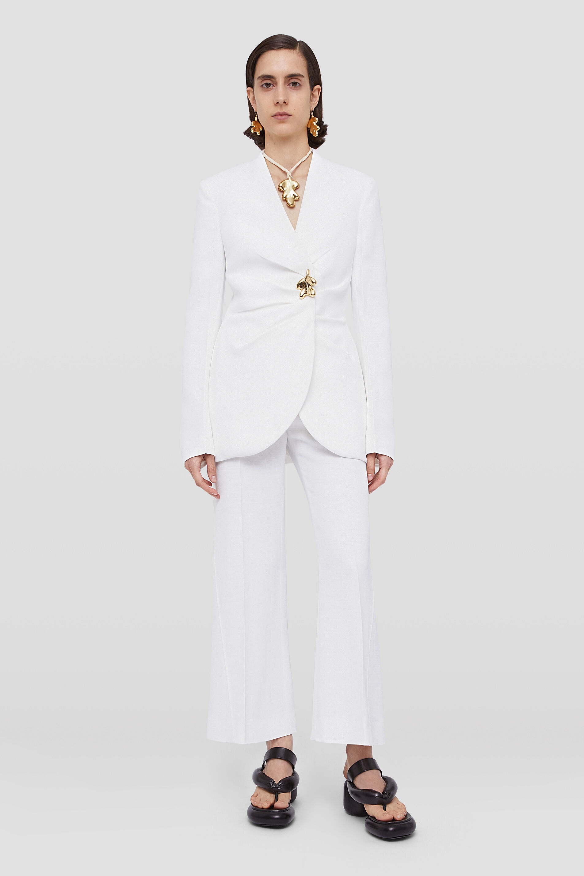 Constructed Draped Jacket - 2
