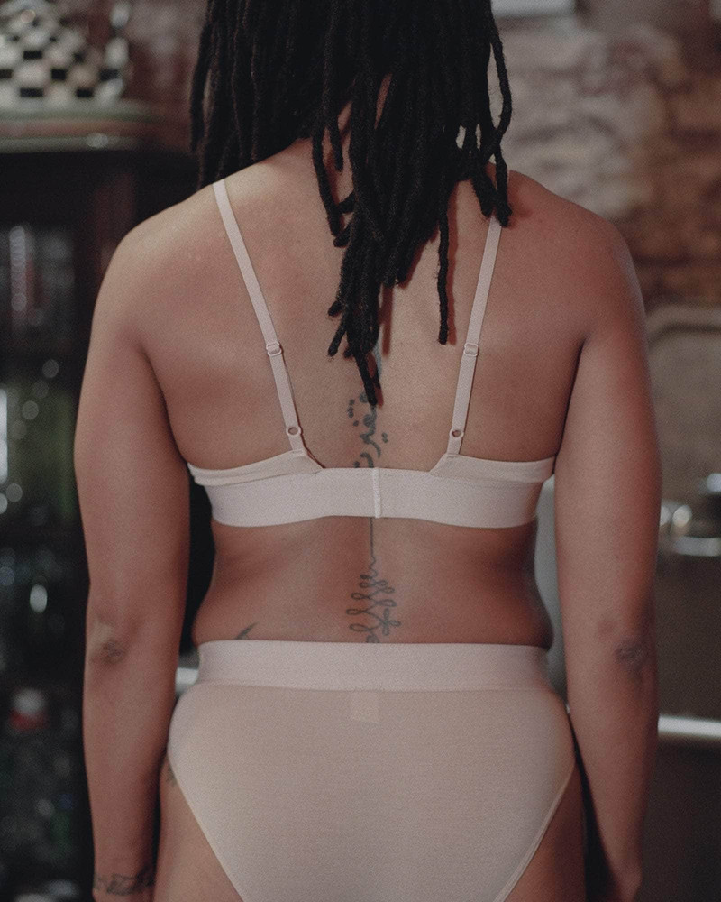 BASERANGE Triangle Bra - Bamboo Viscose outlook