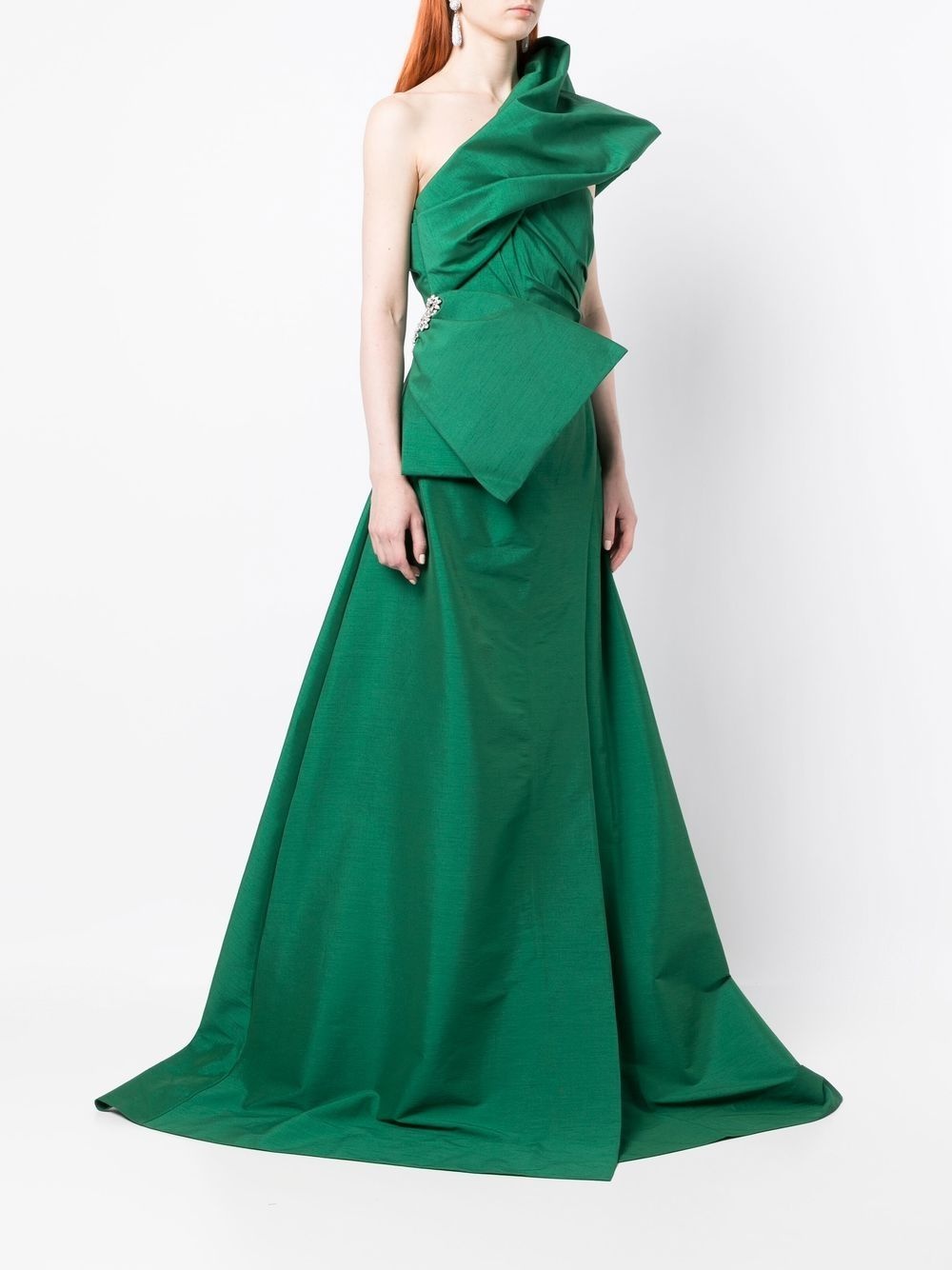 Archer asymmetric neck gown - 3