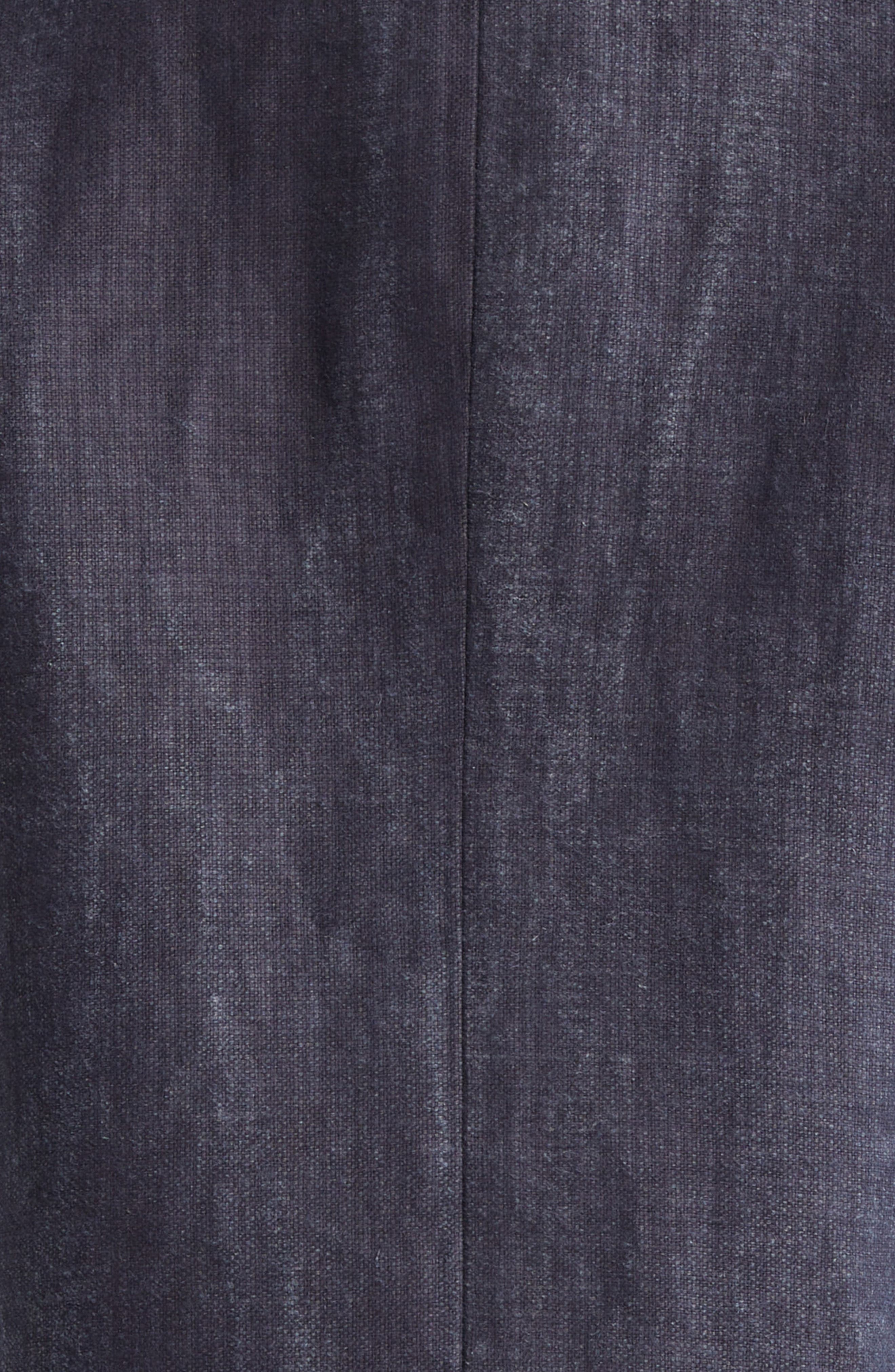 OUR LEGACY Unconstructed Shinjuku Linen Blazer in Charcoal Bourdeaux Flow Weave at Nordstrom - 5