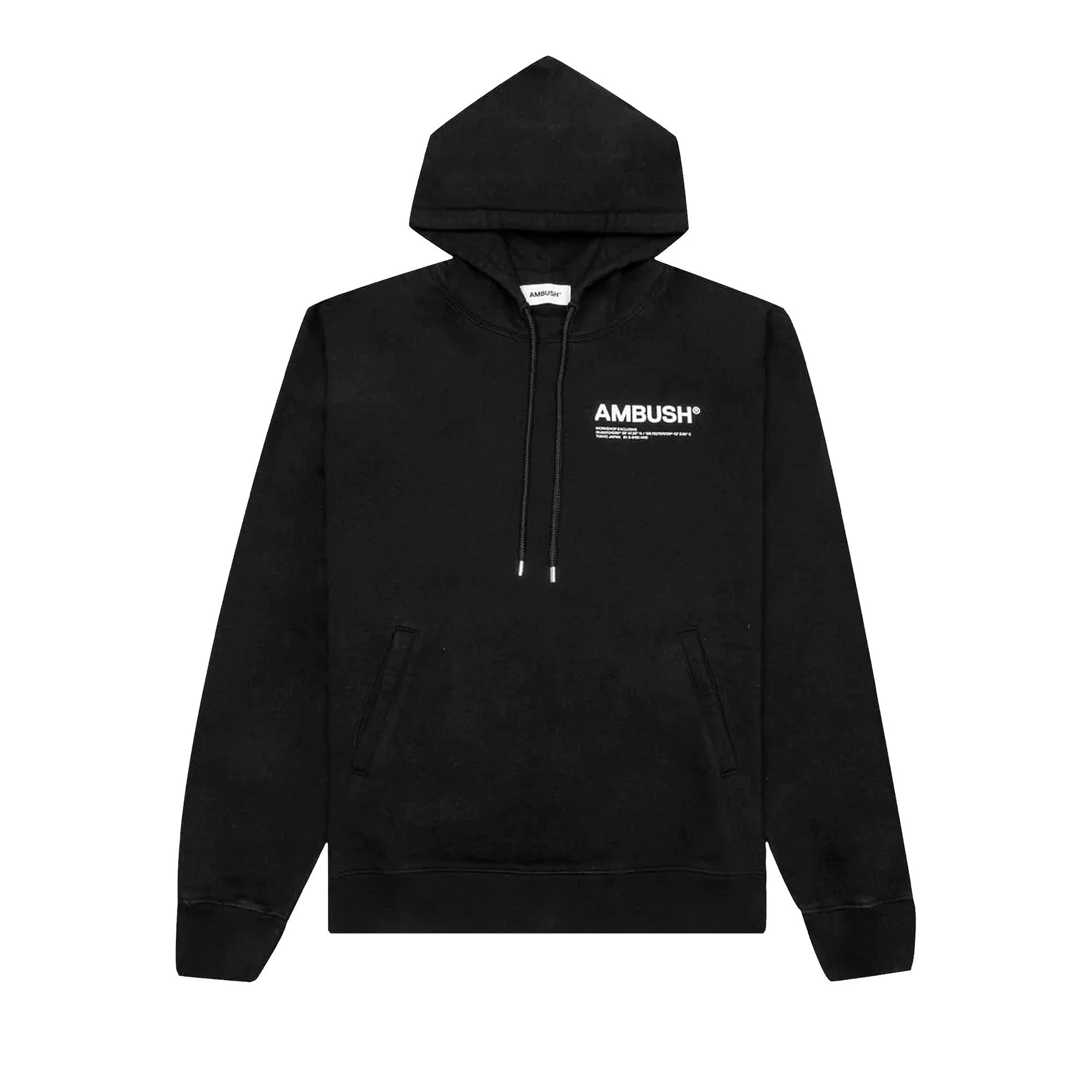 Ambush Workshop Hoodie 'Black/Cloud Dancer' - 1