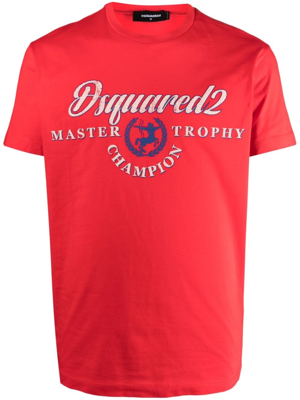 logo-print cotton T-shirt - 1