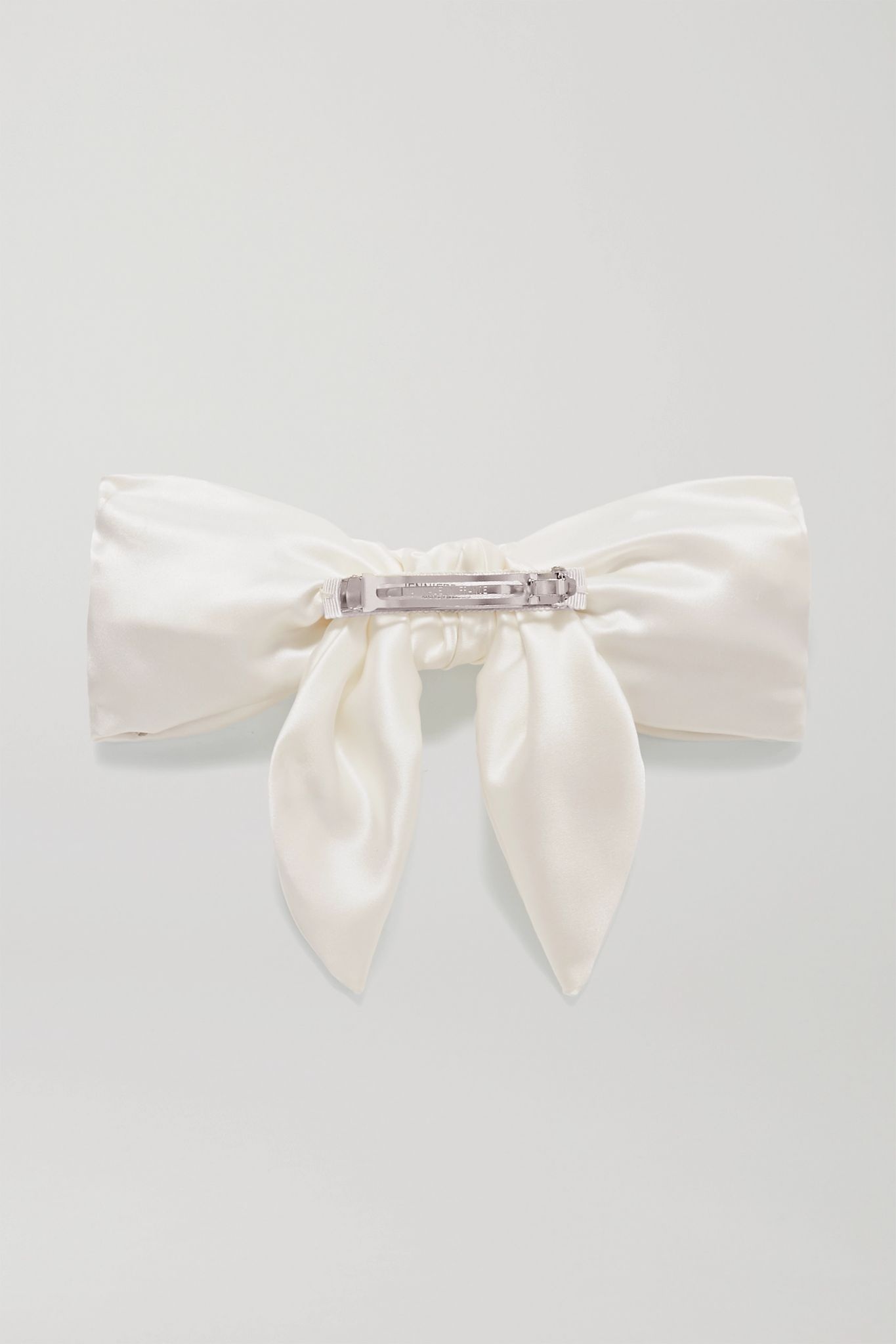 Naples silk-charmeuse hair clip - 3