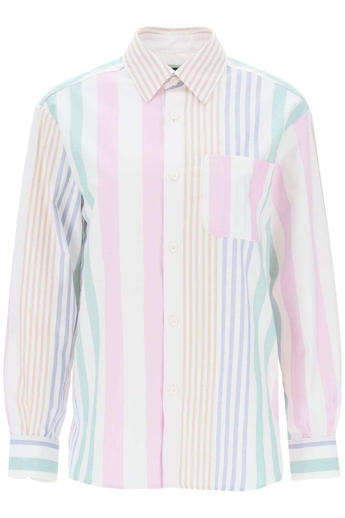 SELA STRIPED OXFORD SHIRT - 1