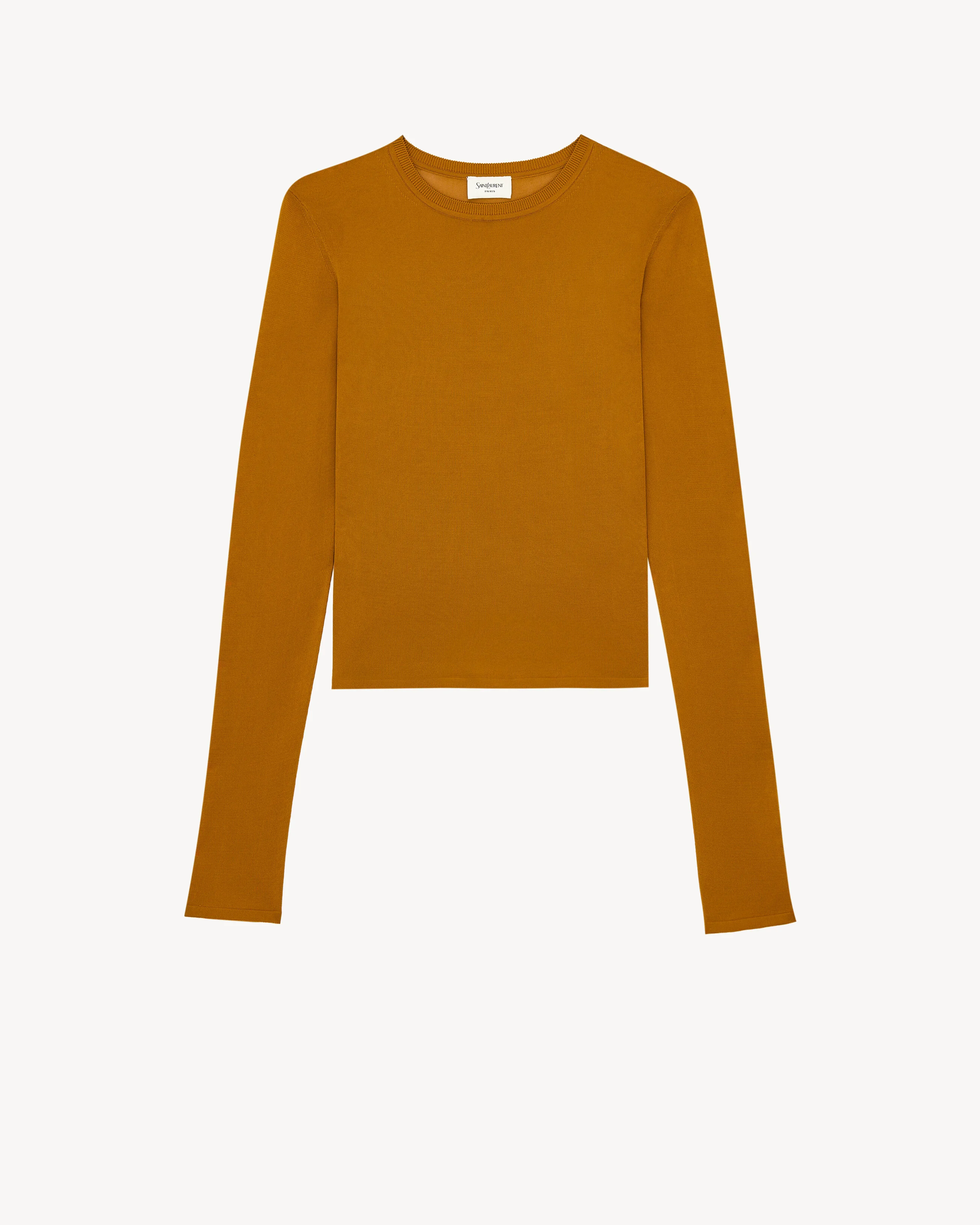 CASSANDRE SHEER TOP IN KNIT - 1
