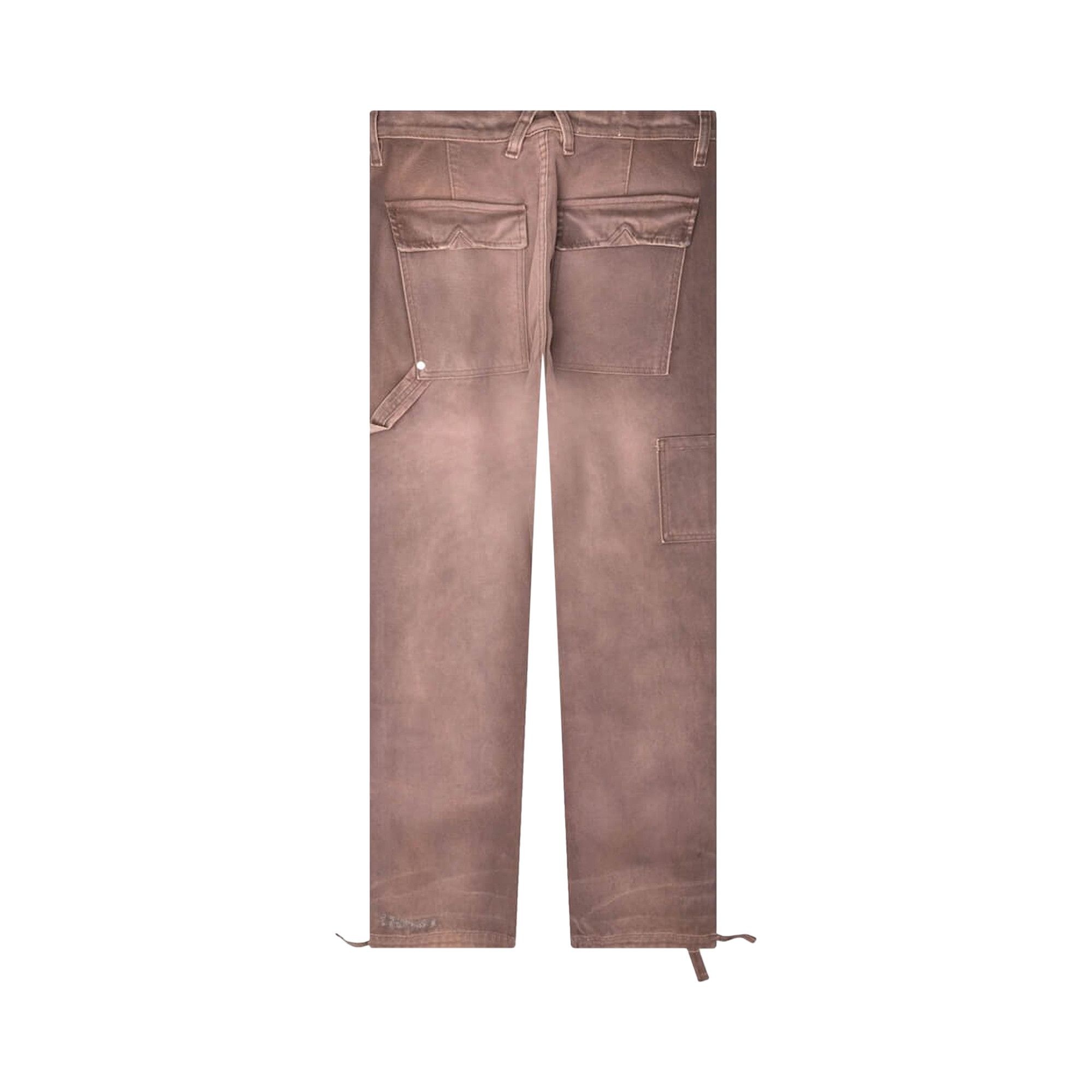 Rhude Reza Denim Double Knee Pant 'Espresso' - 2
