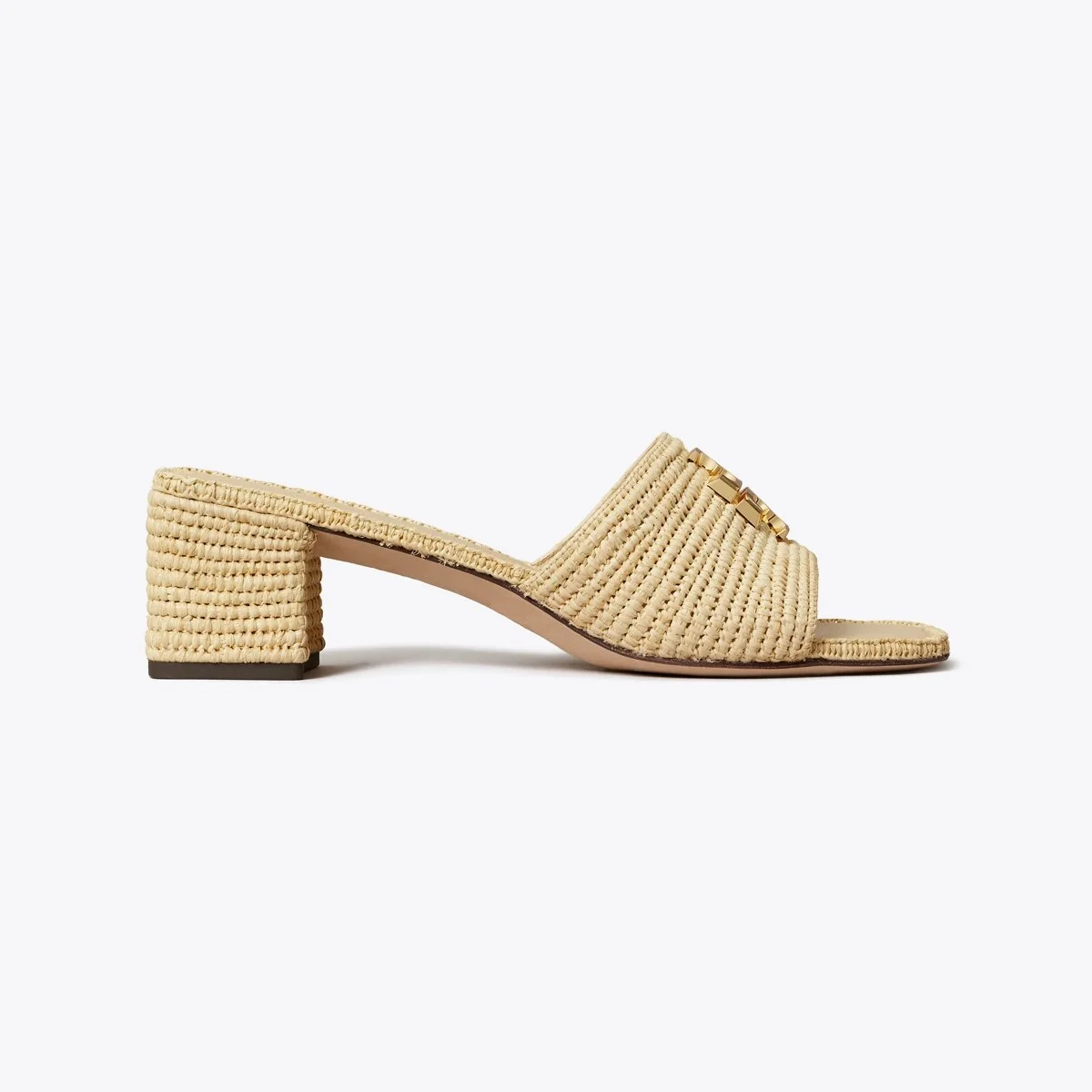Eleanor Raffia Heeled Sandal - 1