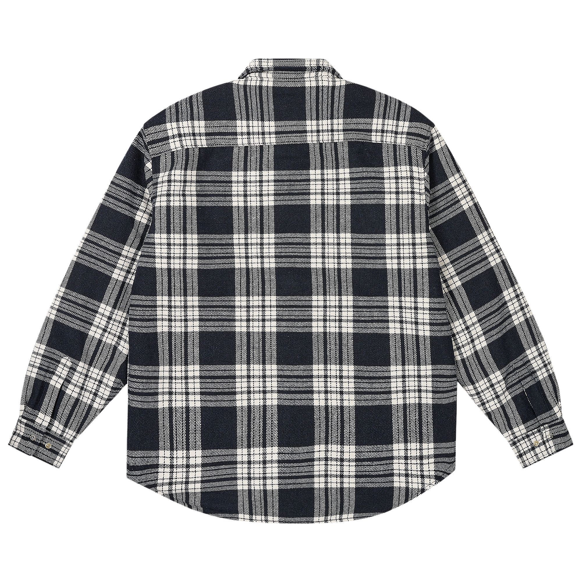Palace Check Insulated Shirt 'Navy' - 3