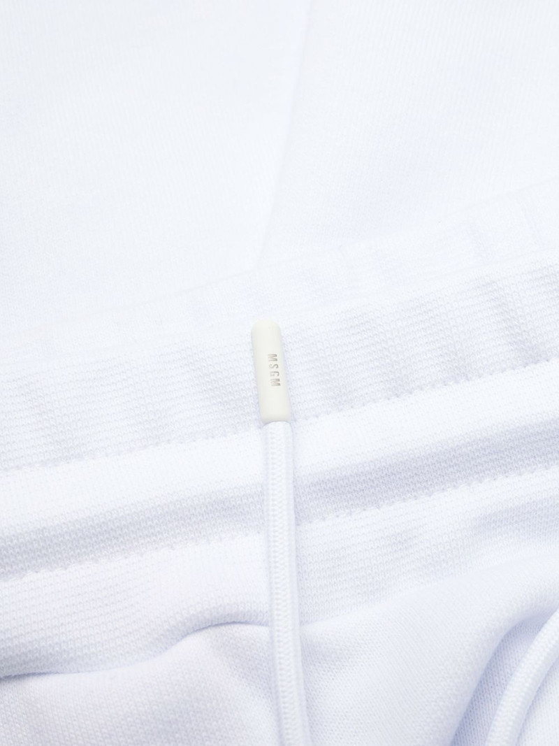 logo-print cotton track pants 8