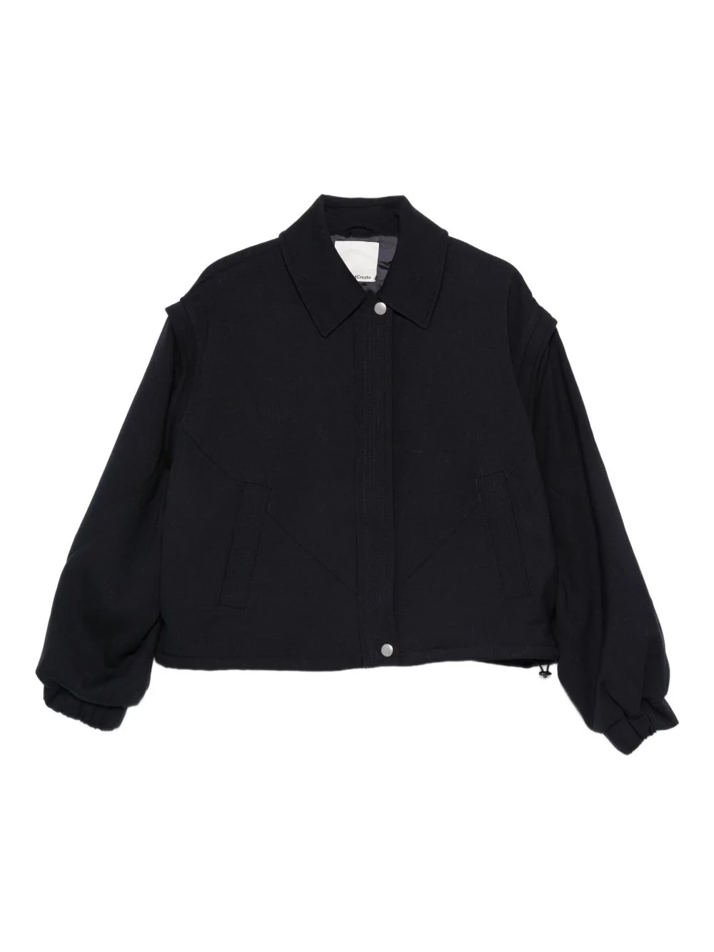 heath zip-off sleeve bomber jacket - 1