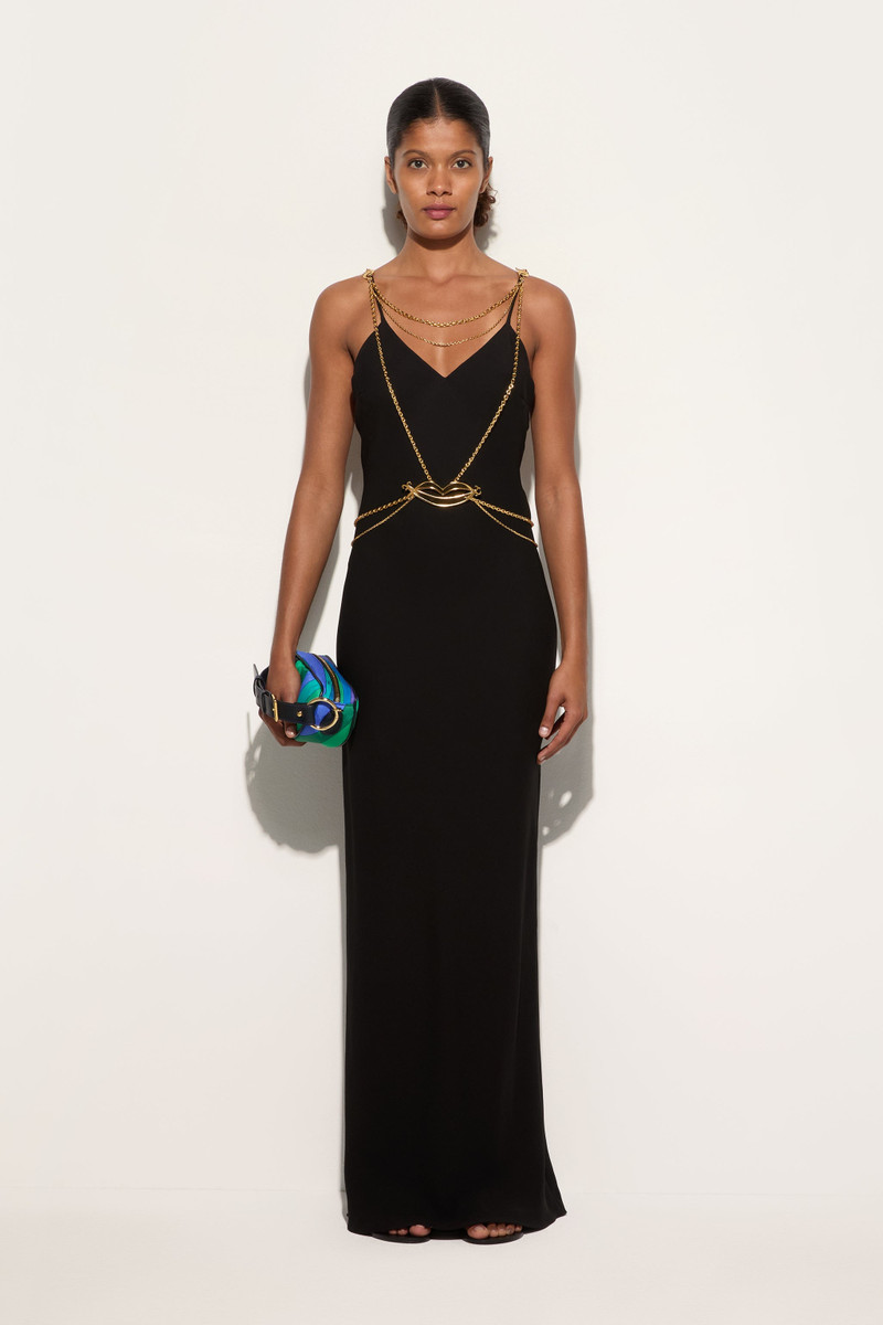 PUCCI LONG DRESS WITH CHAIN DETAILS outlook