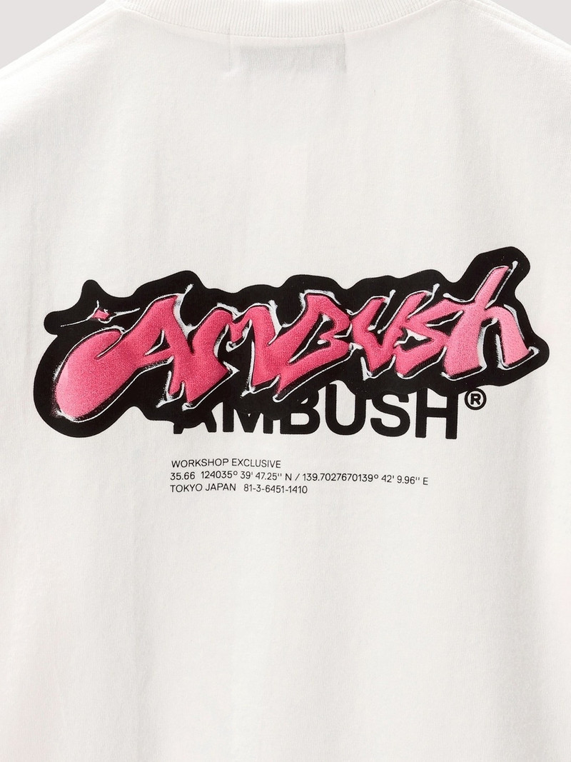 OVER DYE STRICKERS LOGO T-SHIRT 3