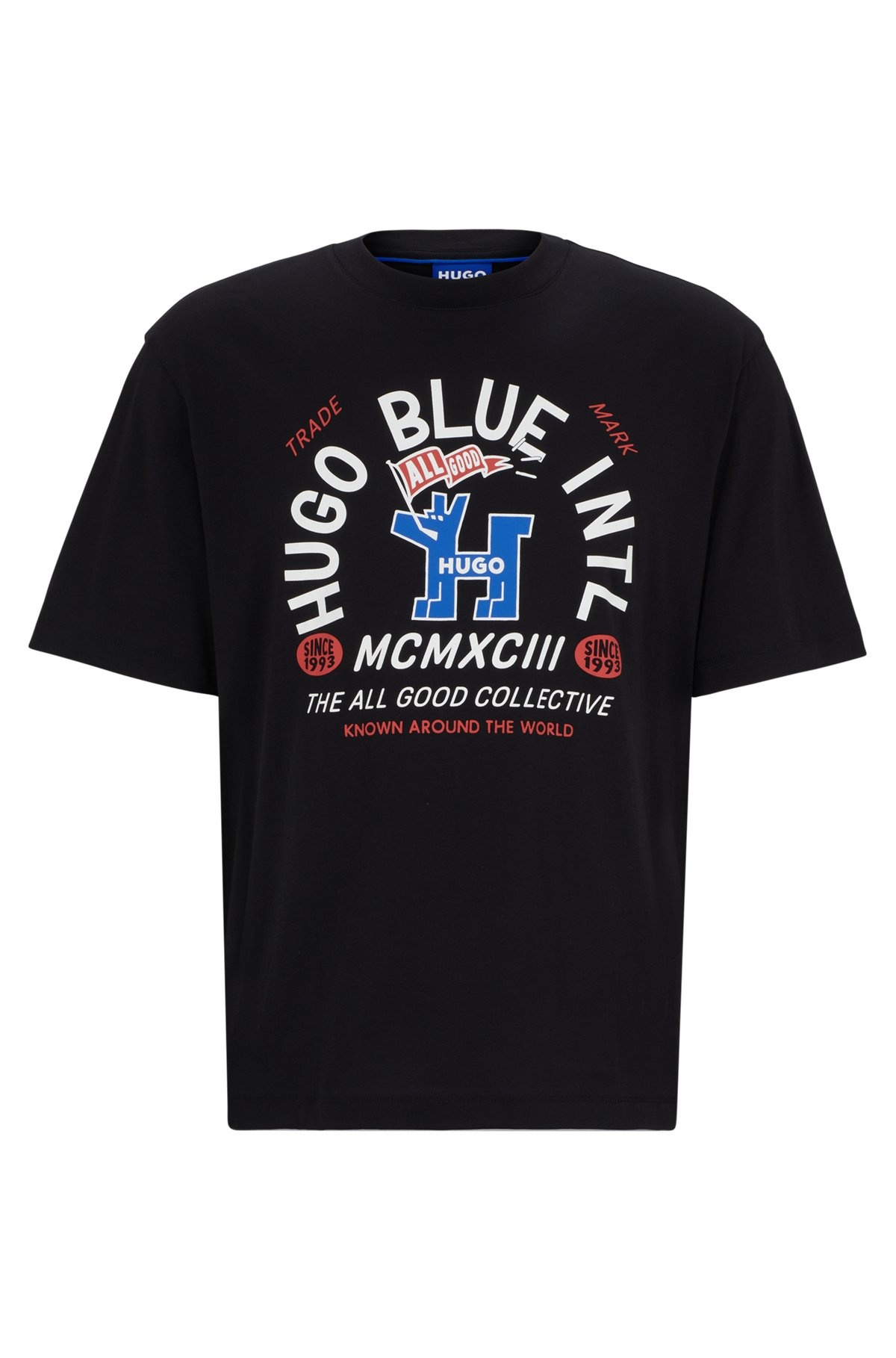 COTTON-JERSEY REGULAR-FIT T-SHIRT WITH SEASONAL GRAPHICS - 1