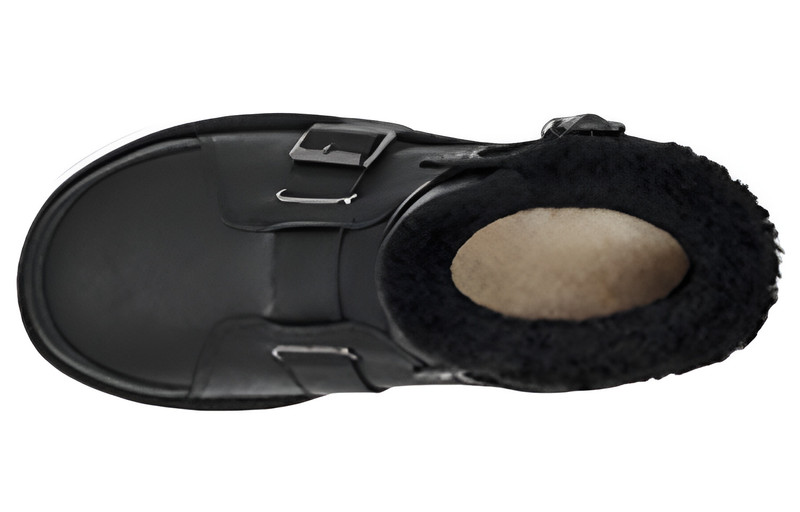 UGG (WMNS) UGG Mini Buckle Short Boots 'Black' 1138157-BLK outlook