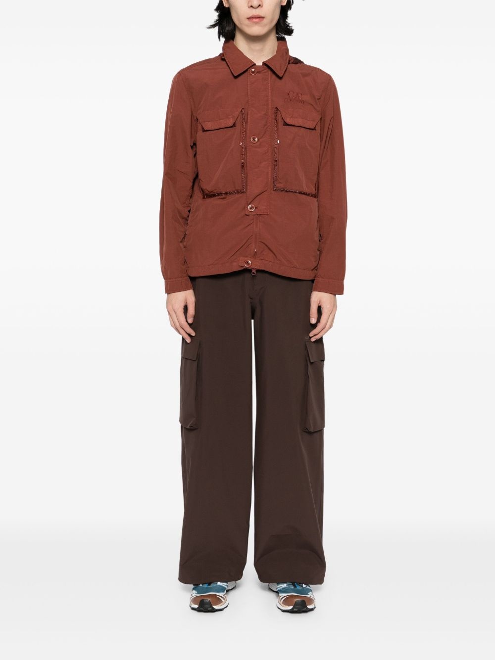 flatt goggle overshirt - 2