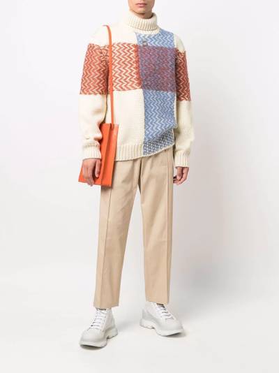 Jil Sander turtle neck knitted jumper outlook